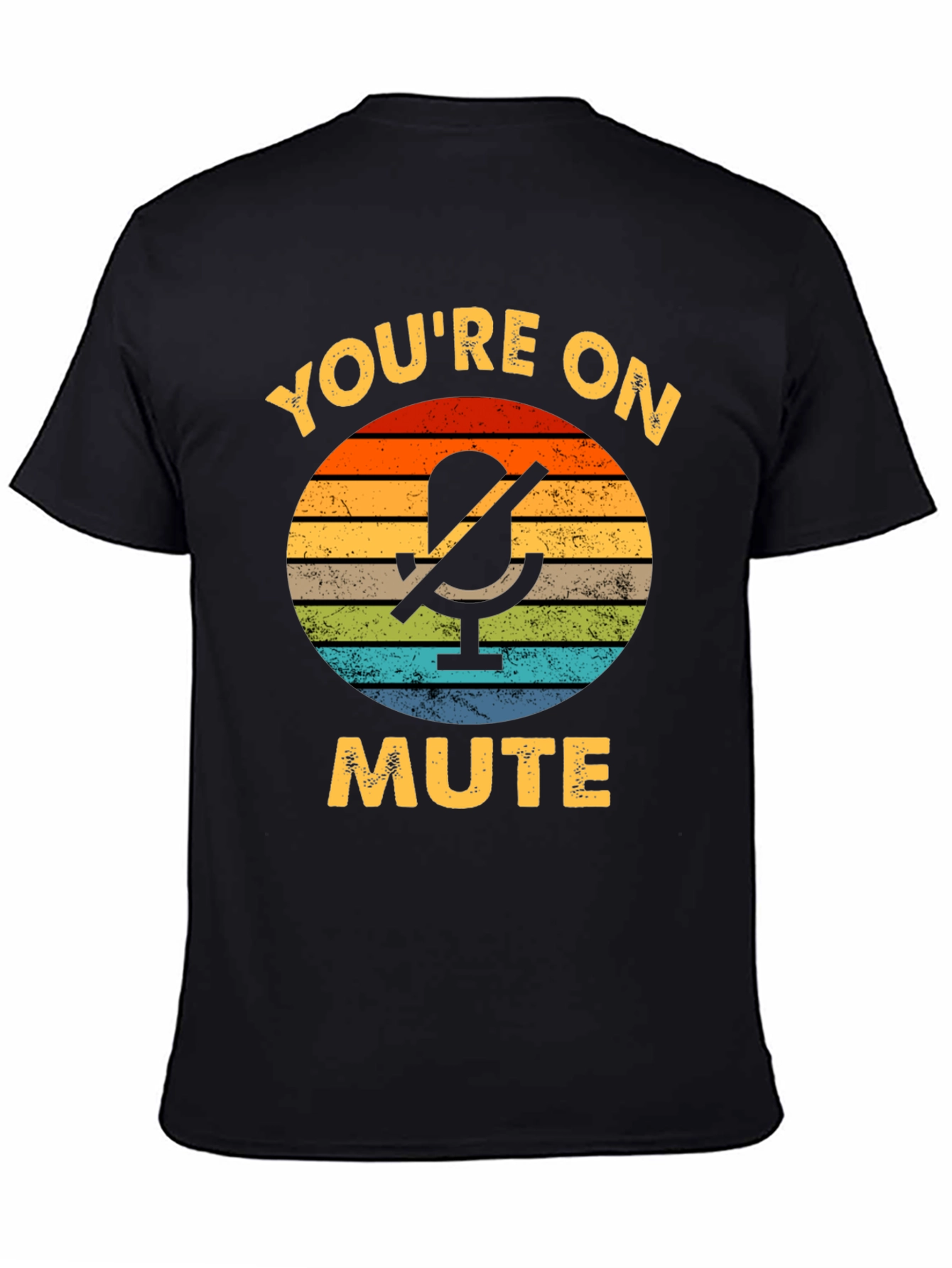 Black You're On Mute Graphic Tee view 4