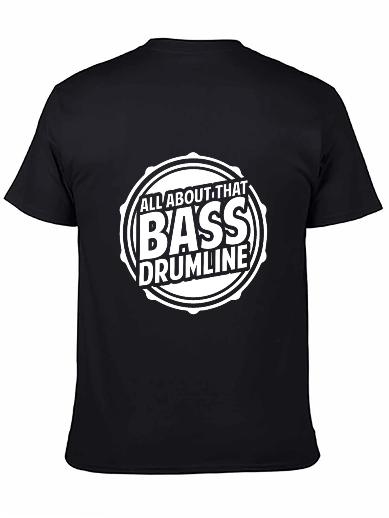 Black All About That Bass Drumline T-Shirt view 4