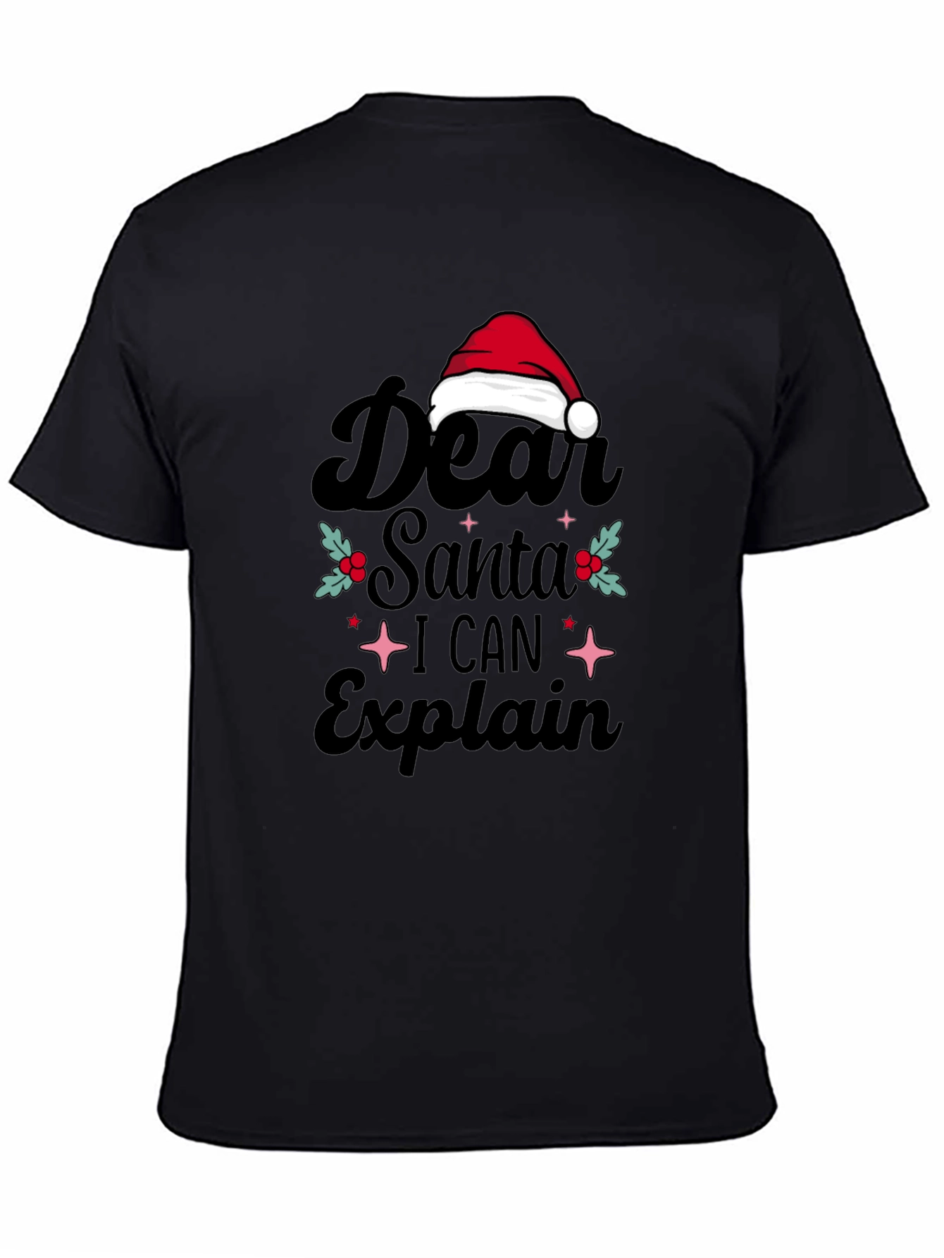 Dear Santa I Can Explain Holiday T-Shirt - 4