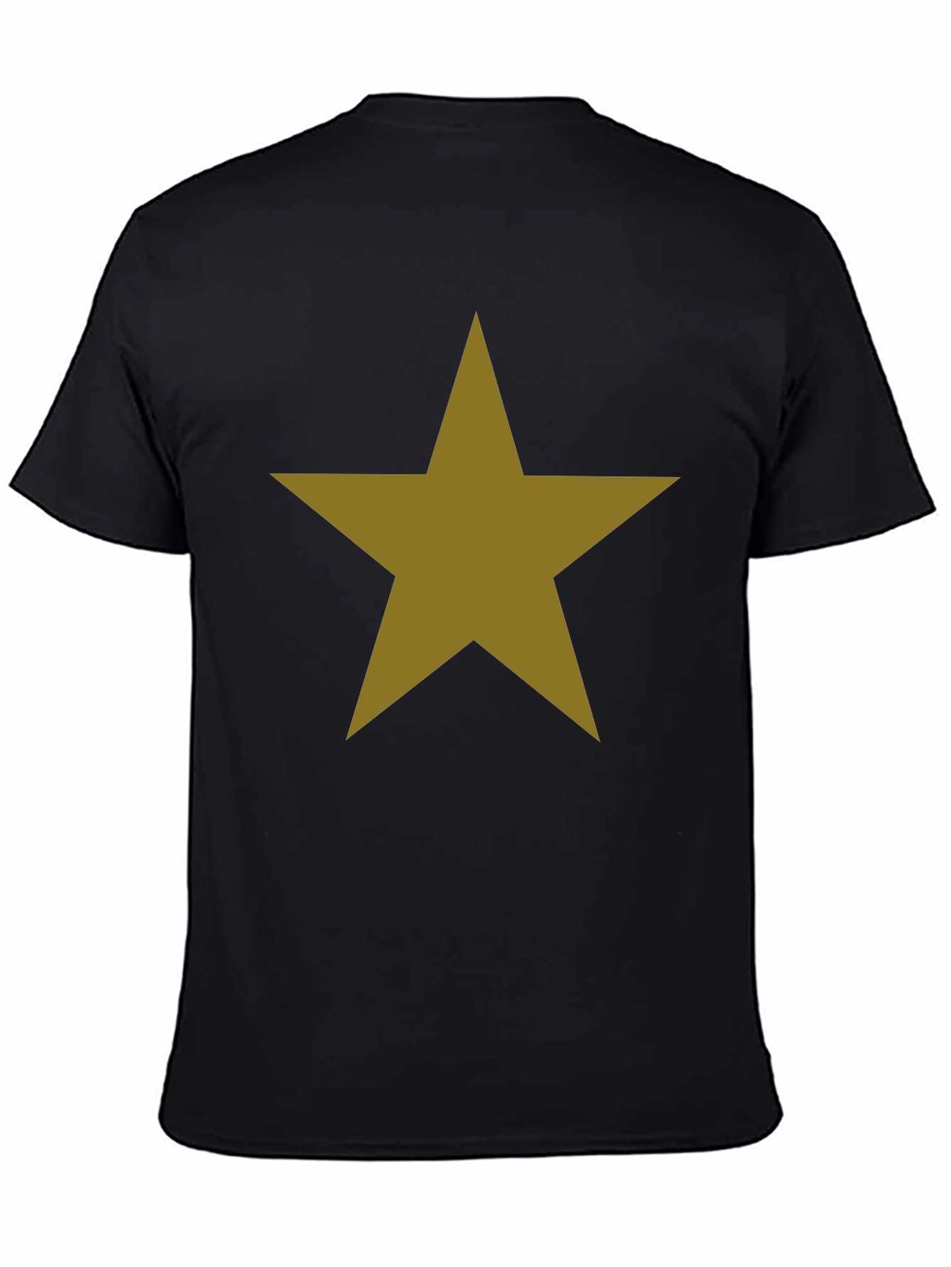 Classic Star Graphic T-Shirt - Black - 4