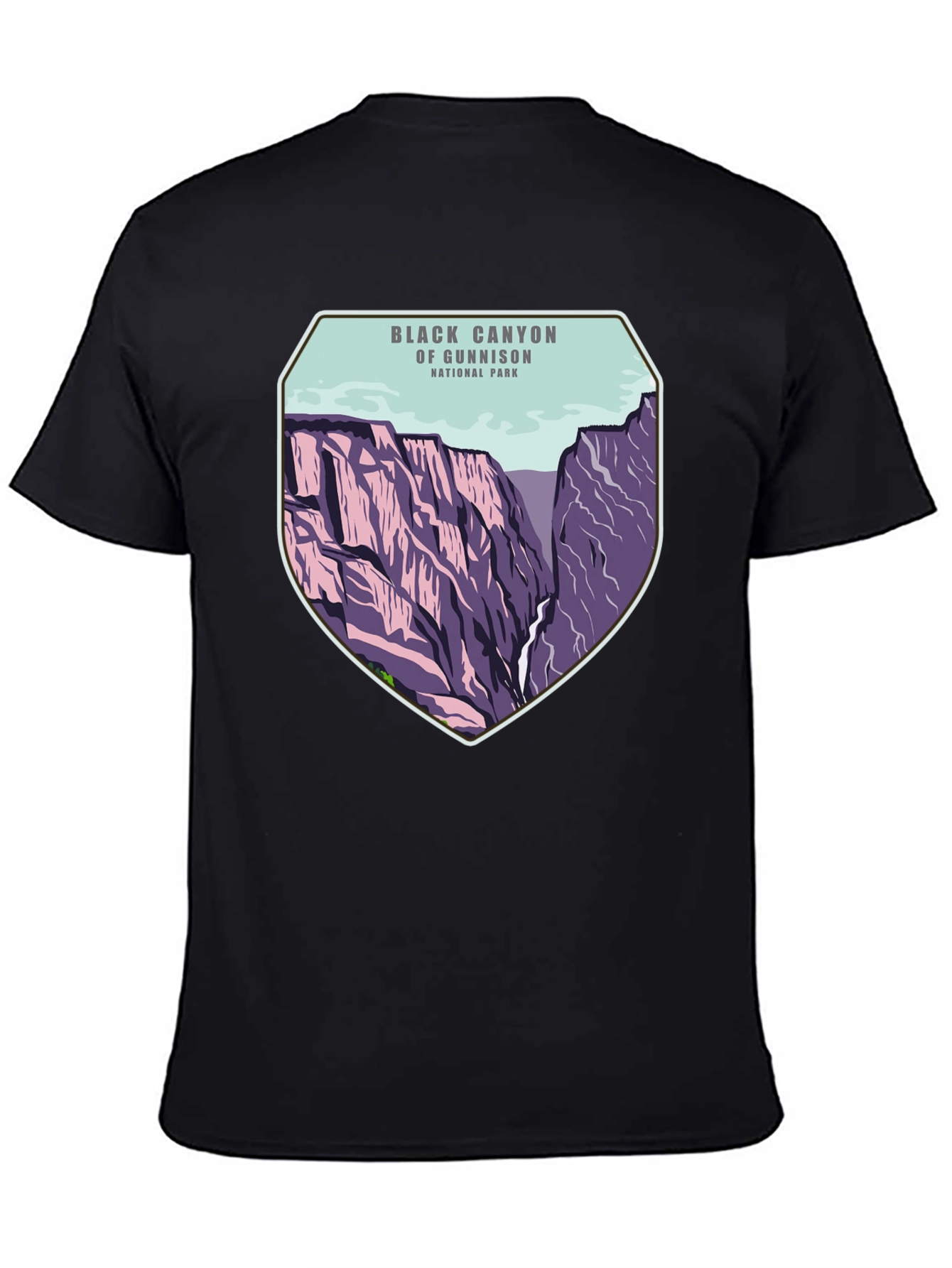 Black Canyon Gunnison National Park T-Shirt - 4
