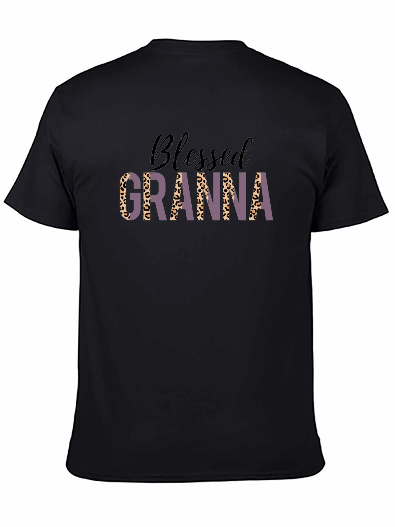 Black Blessed Granna Graphic Tee view 4