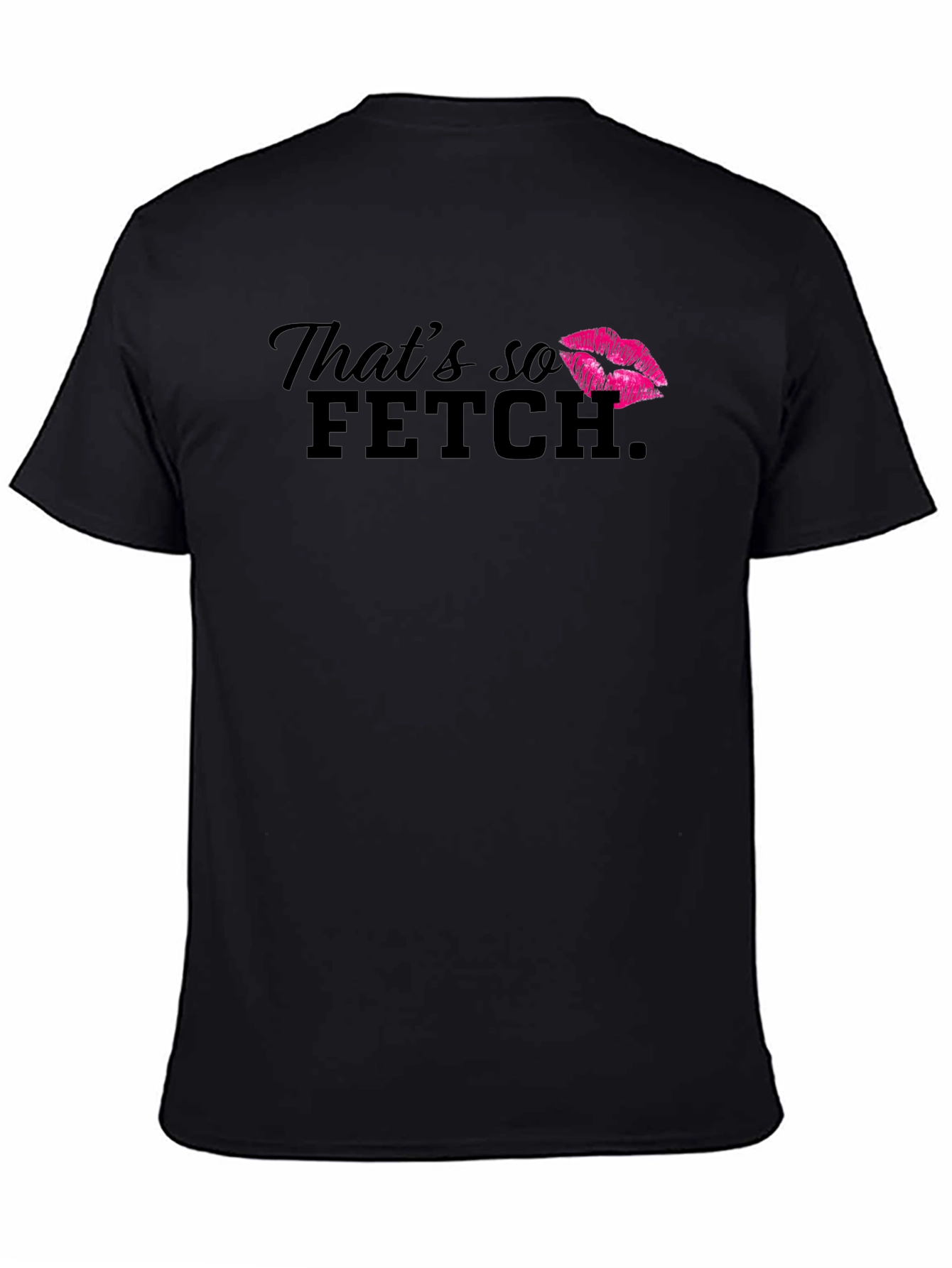 Black That's So Fetch Graphic Tee view 4
