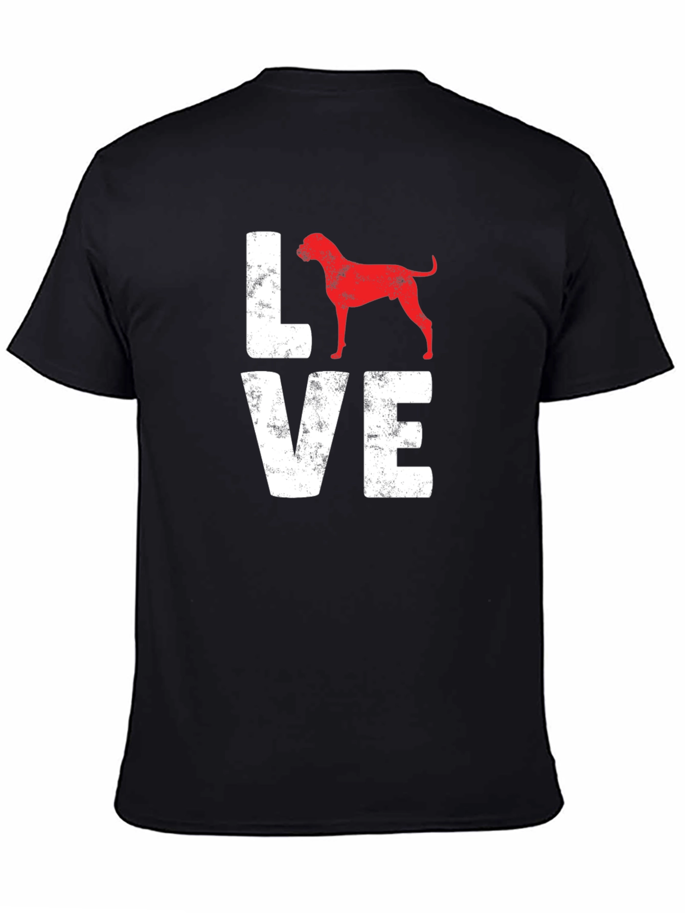 Black Dog Breed LOVE Graphic Tee view 4