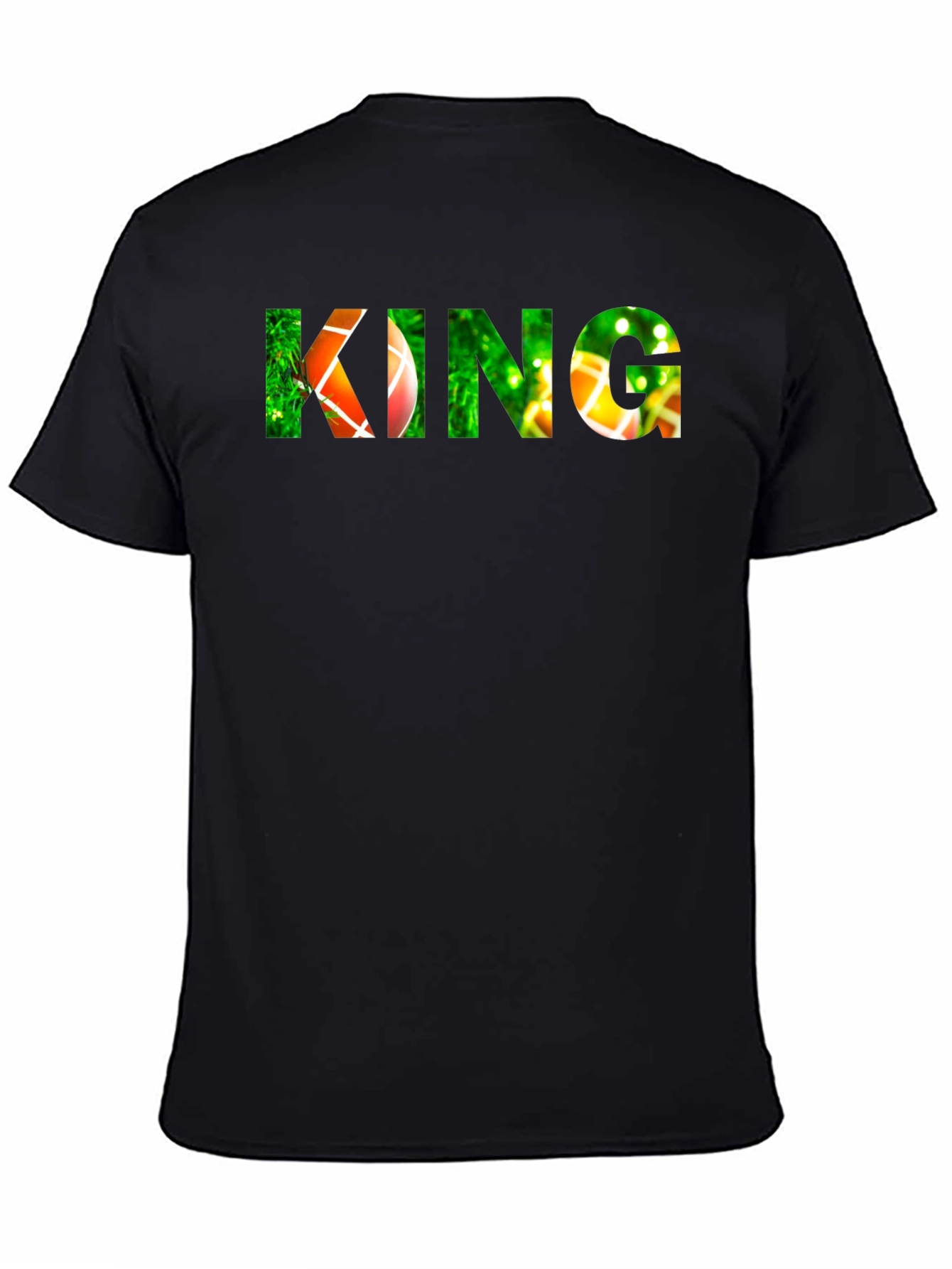 Black King Graphic Tee - Novelty Design view 4