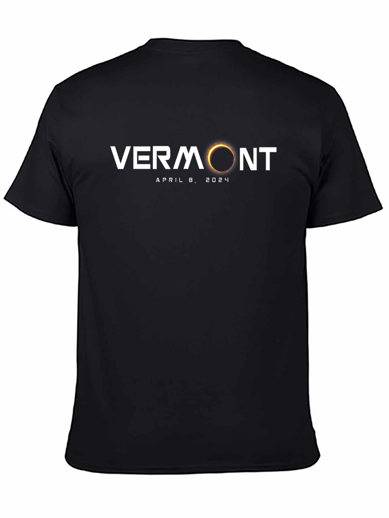 Vermont April 8, 2024 Eclipse T-Shirt - 4