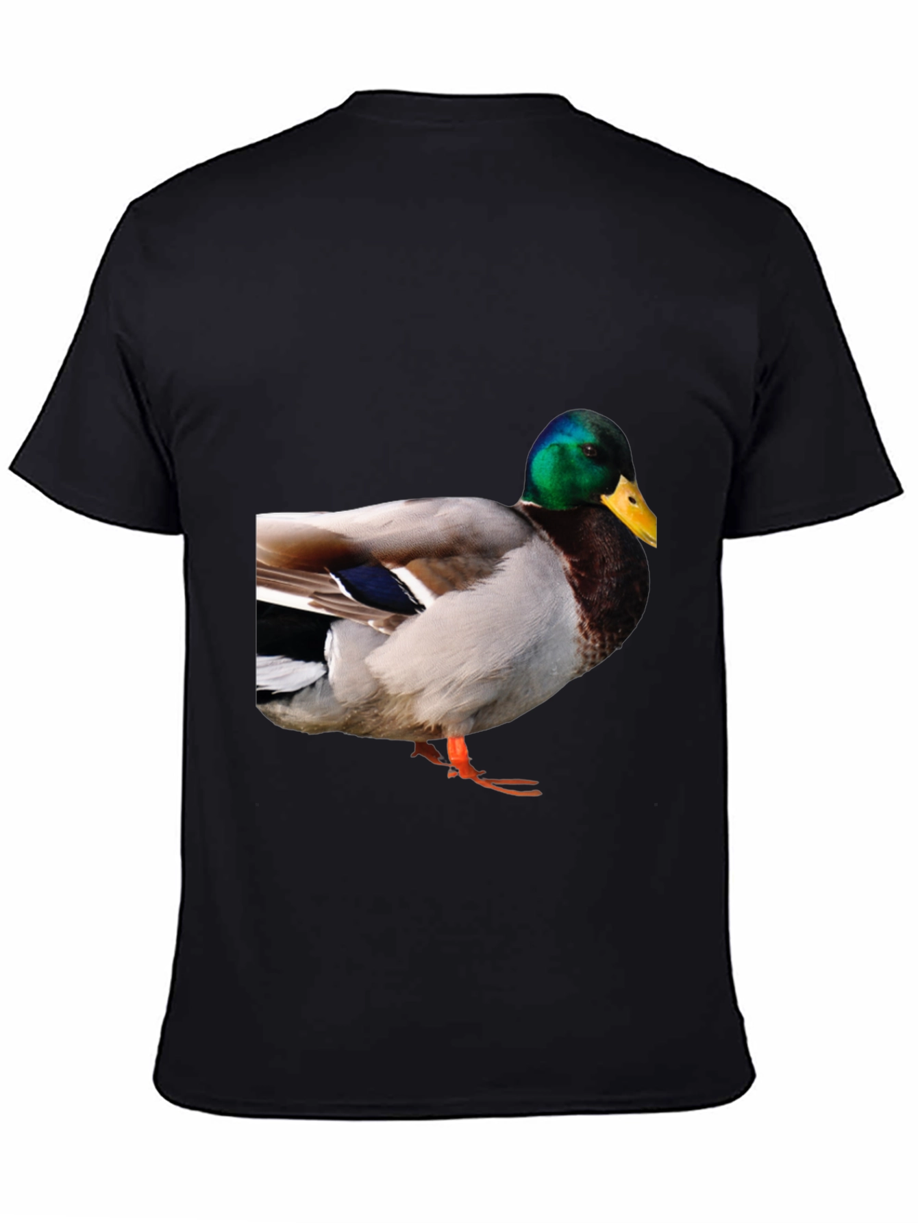Black Duck Graphic T-Shirt - Men's Black Tee view 4
