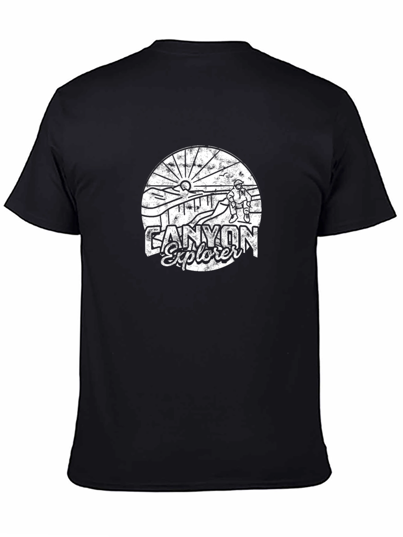 Black Canyon Explorer Graphic Tee - Black view 4