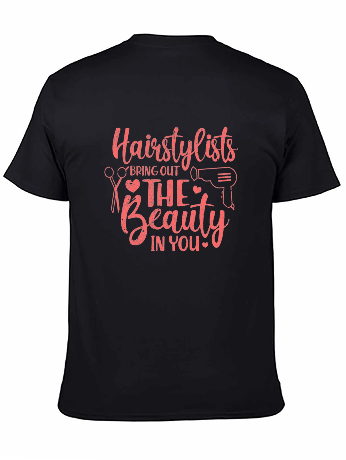 Black Hairstylist T-Shirt - Beauty in You Graphic Tee view 4