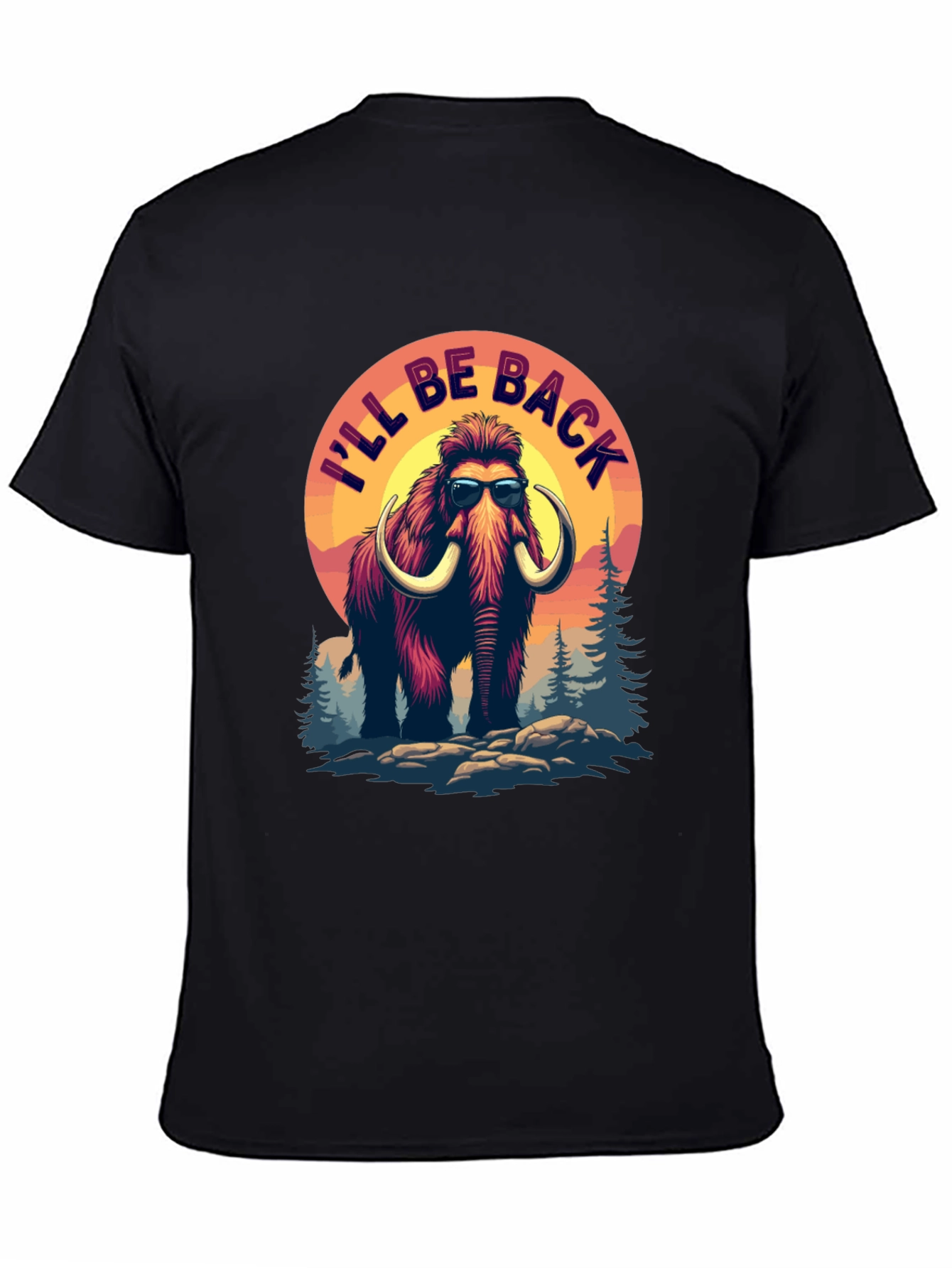 Black Mammoth "I'll Be Back" Graphic Tee view 4