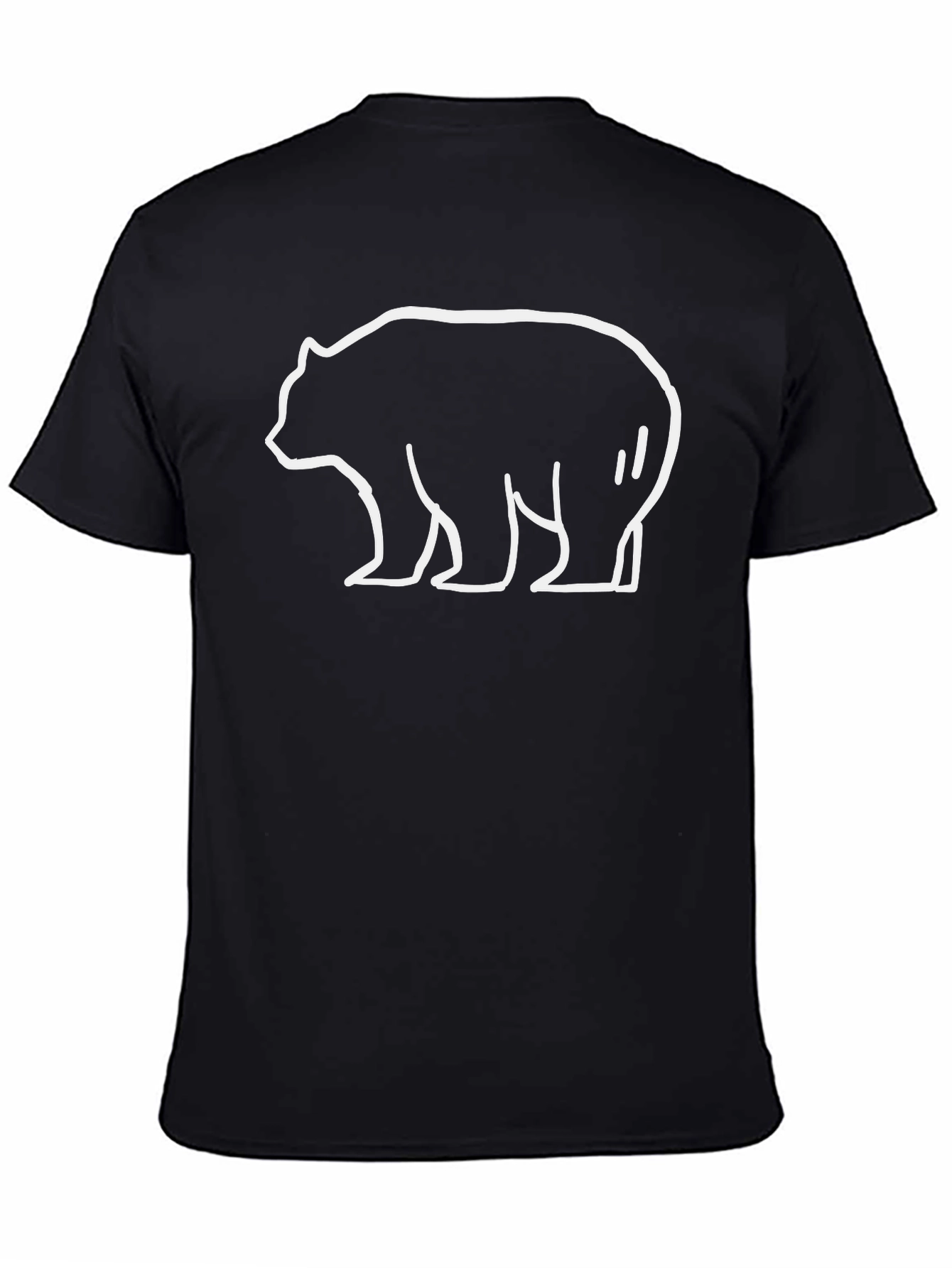 Black Bear Graphic Tee - Casual Comfort view 4