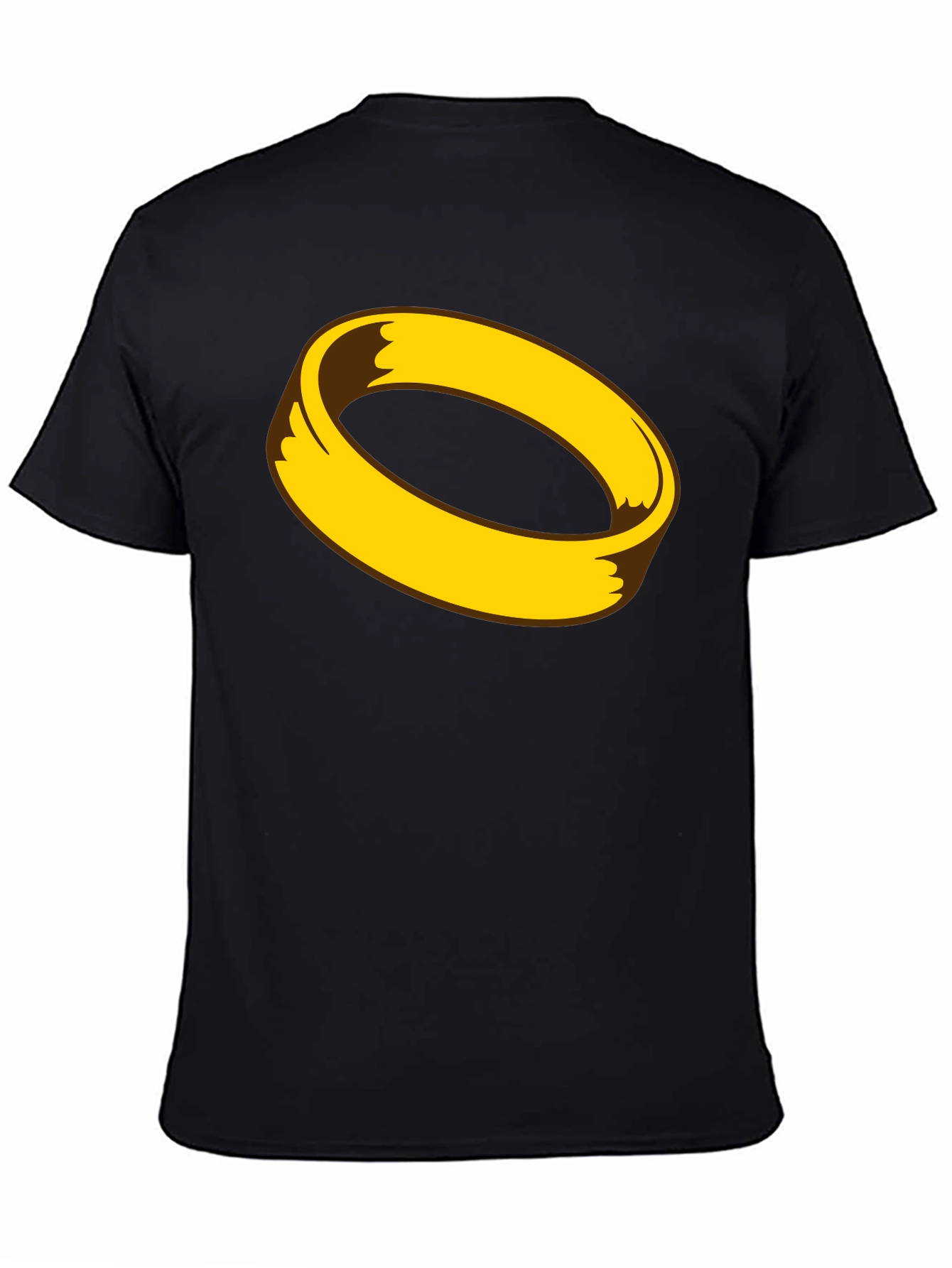 Black Halo Graphic Tee - Black Unisex Shirt view 4