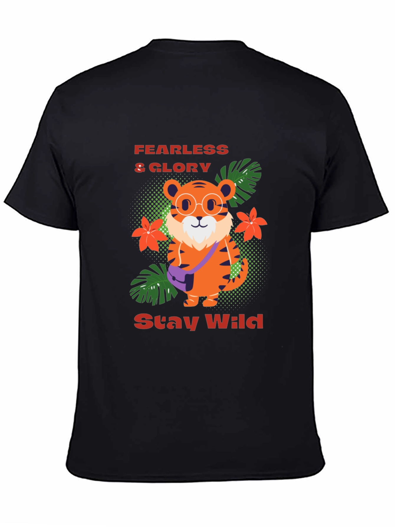 Funky Tiger T-Shirt - Fearless & Wild Design - 4