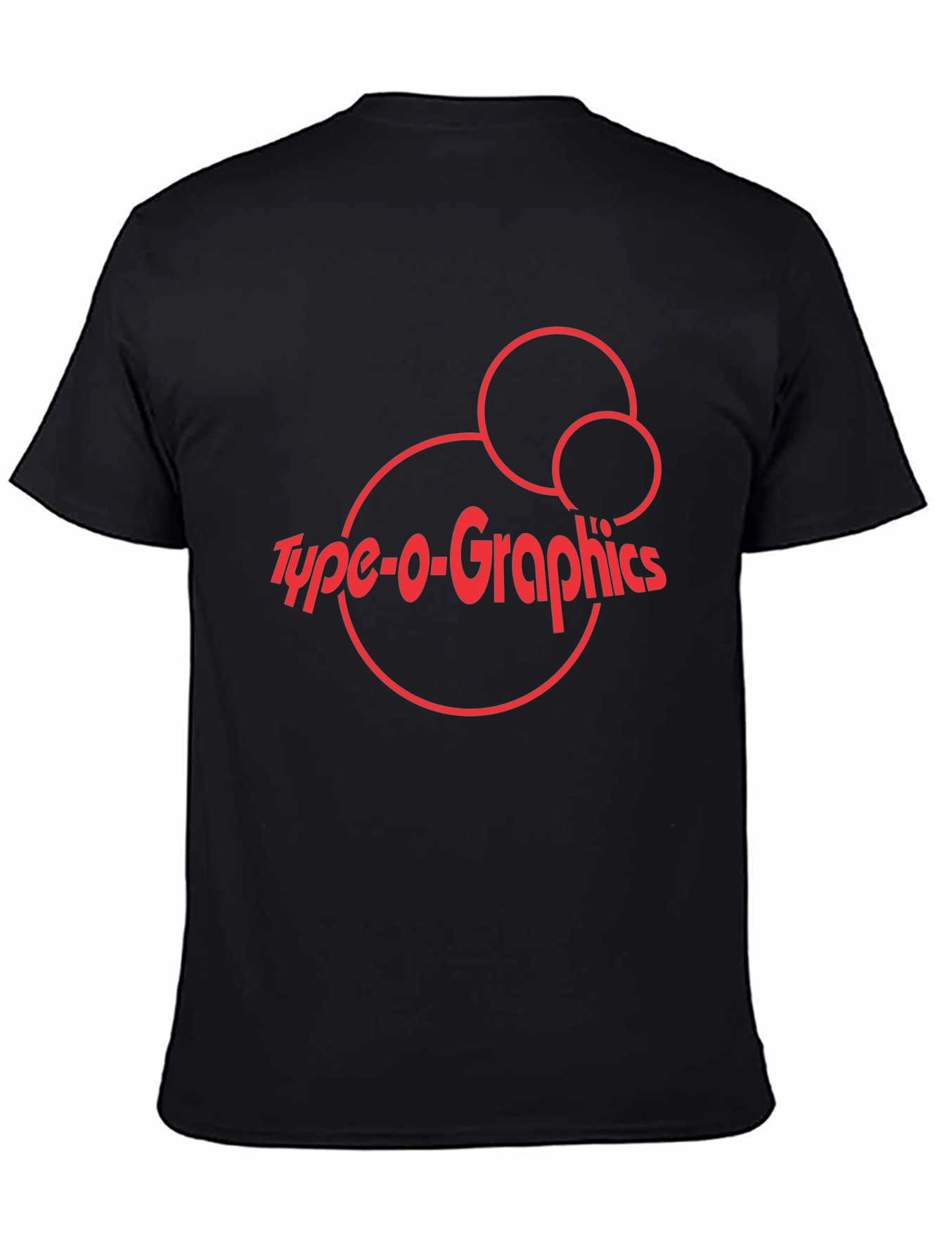 Black Type-o-Graphics Graphic Tee - Black view 4