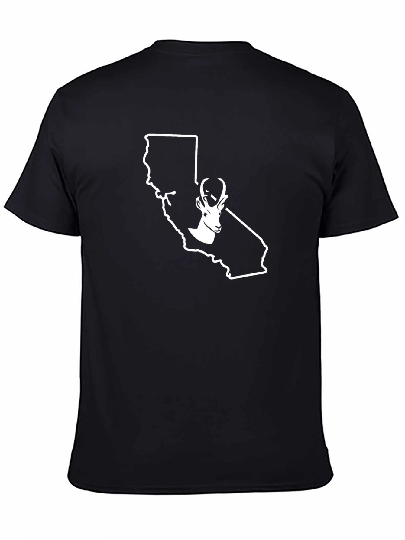 California Pronghorn Graphic T-Shirt - Black - 4