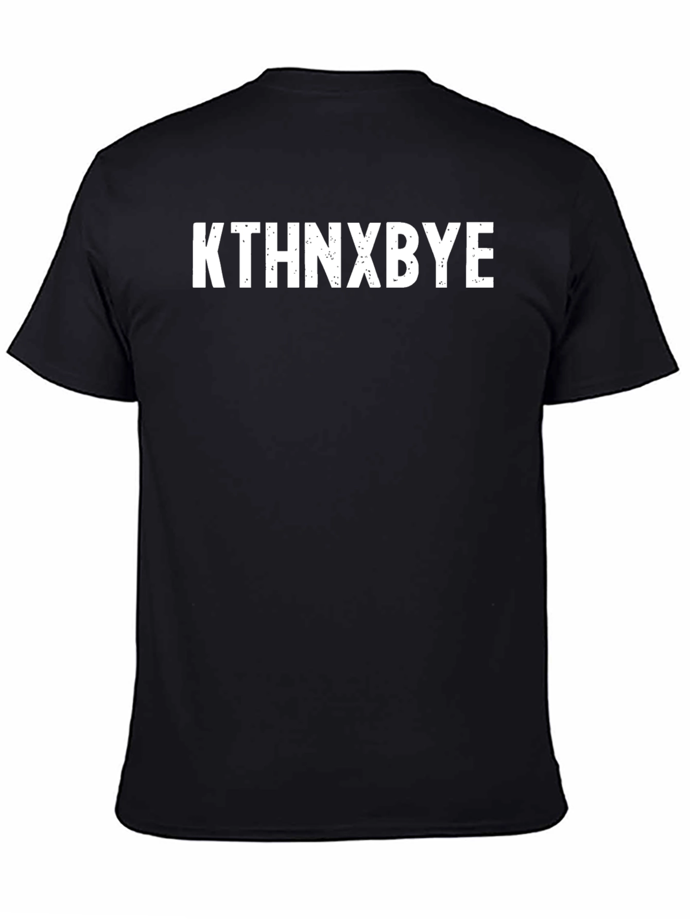 Black KTHNXBYE Graphic T-Shirt view 4