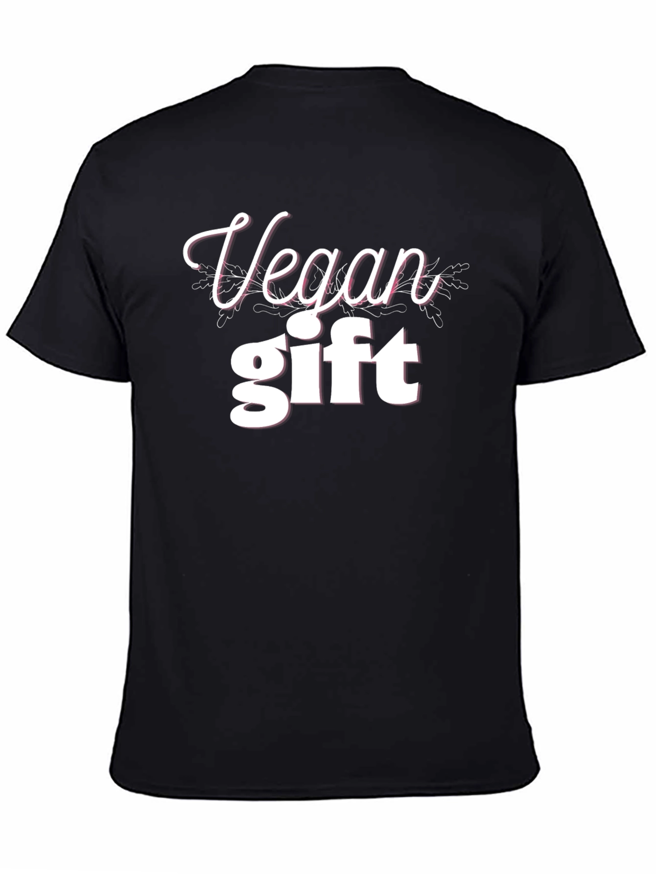 Black Vegan Gift T-Shirt - Stylish and Comfortable view 4