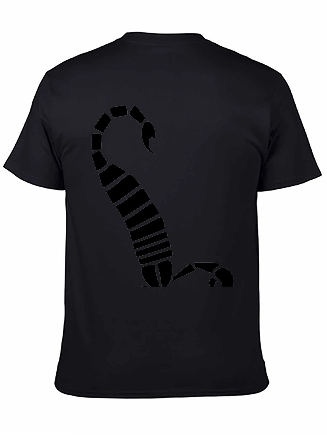 Black Black Scorpion Graphic Tee - Bold Style view 4