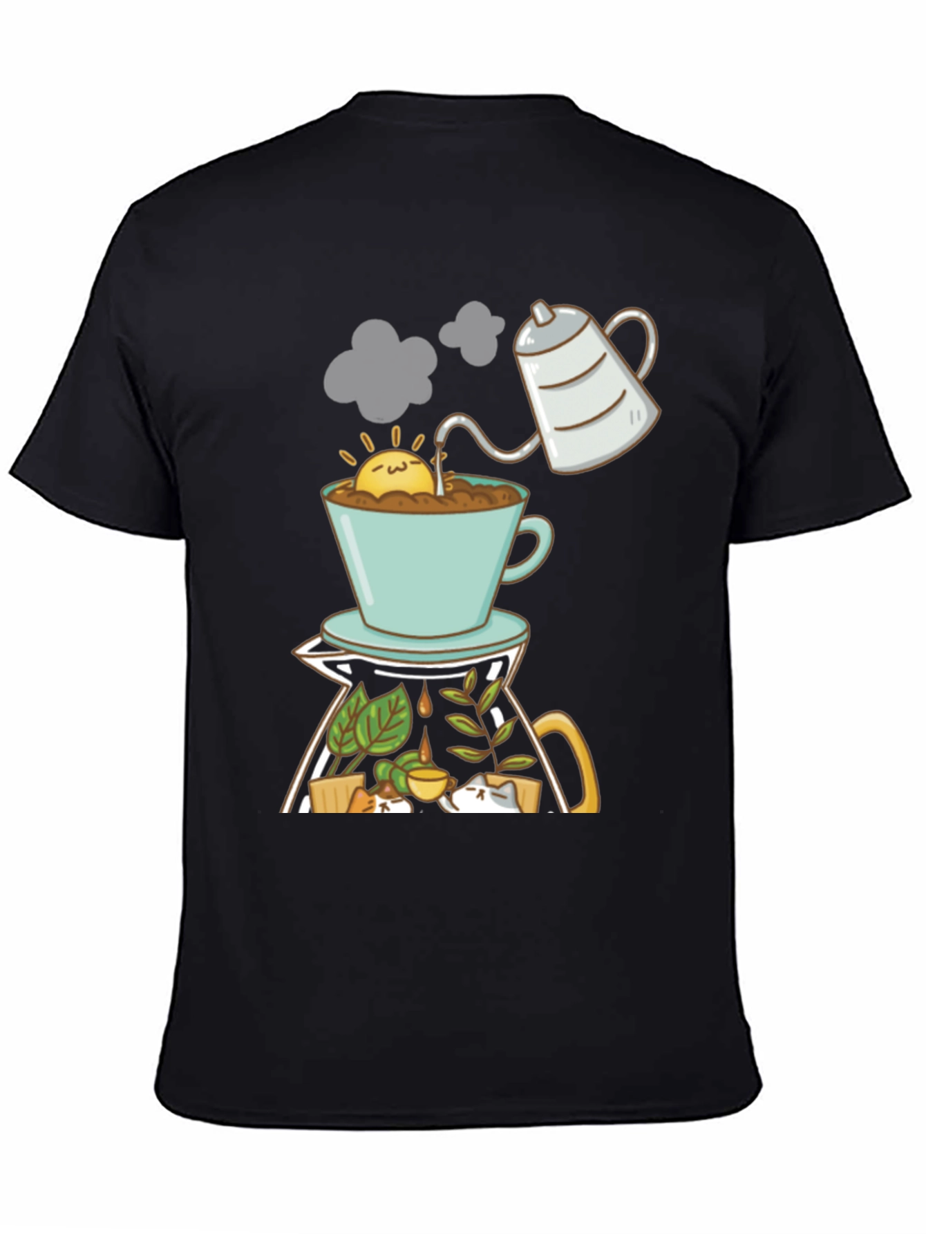 Black Coffee Lover's Brew T-Shirt view 4