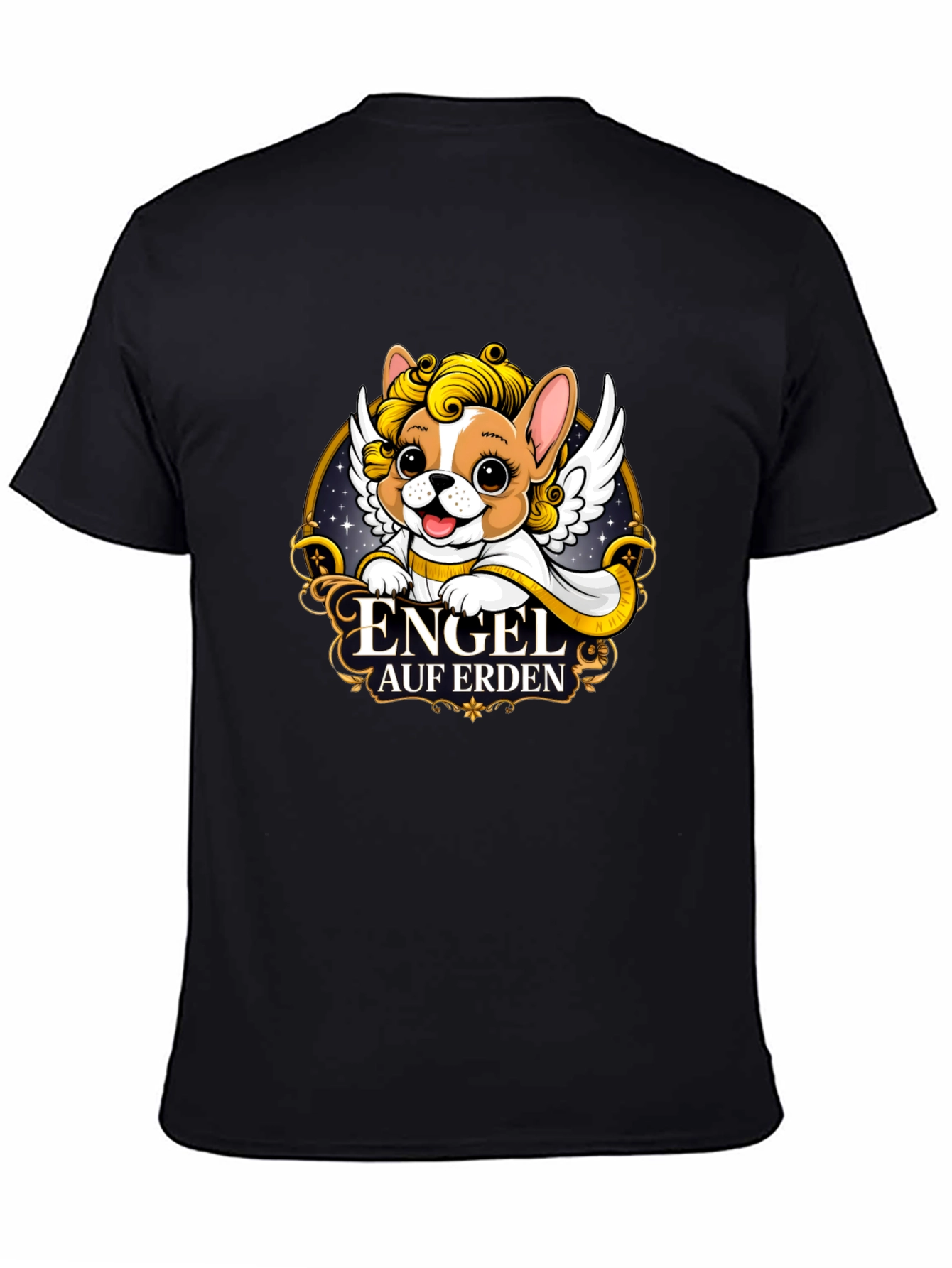 Angel Dog T-Shirt - Cute Pet Lover Tee - 4