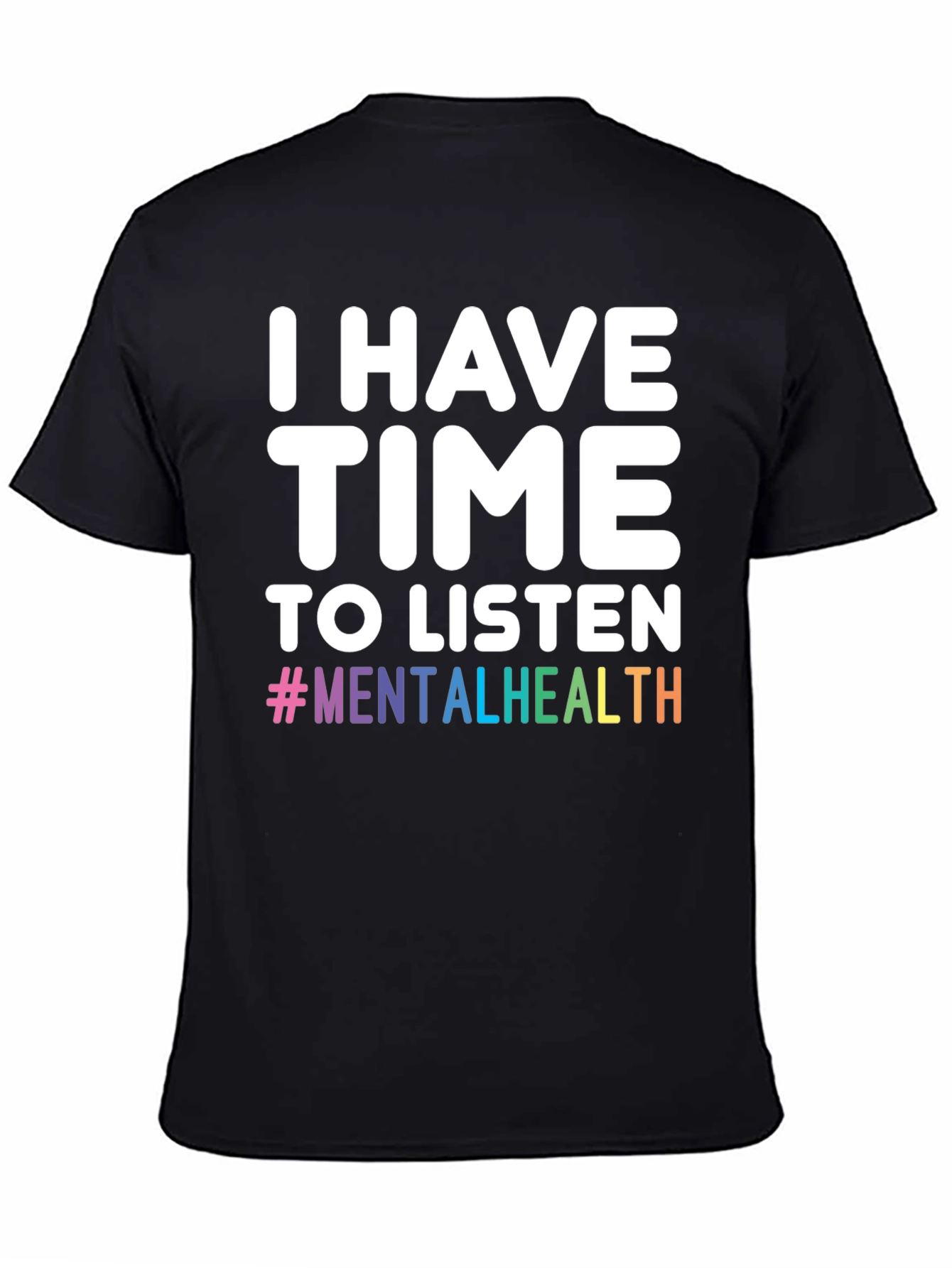 Black Mental Health Awareness Graphic Tee view 4