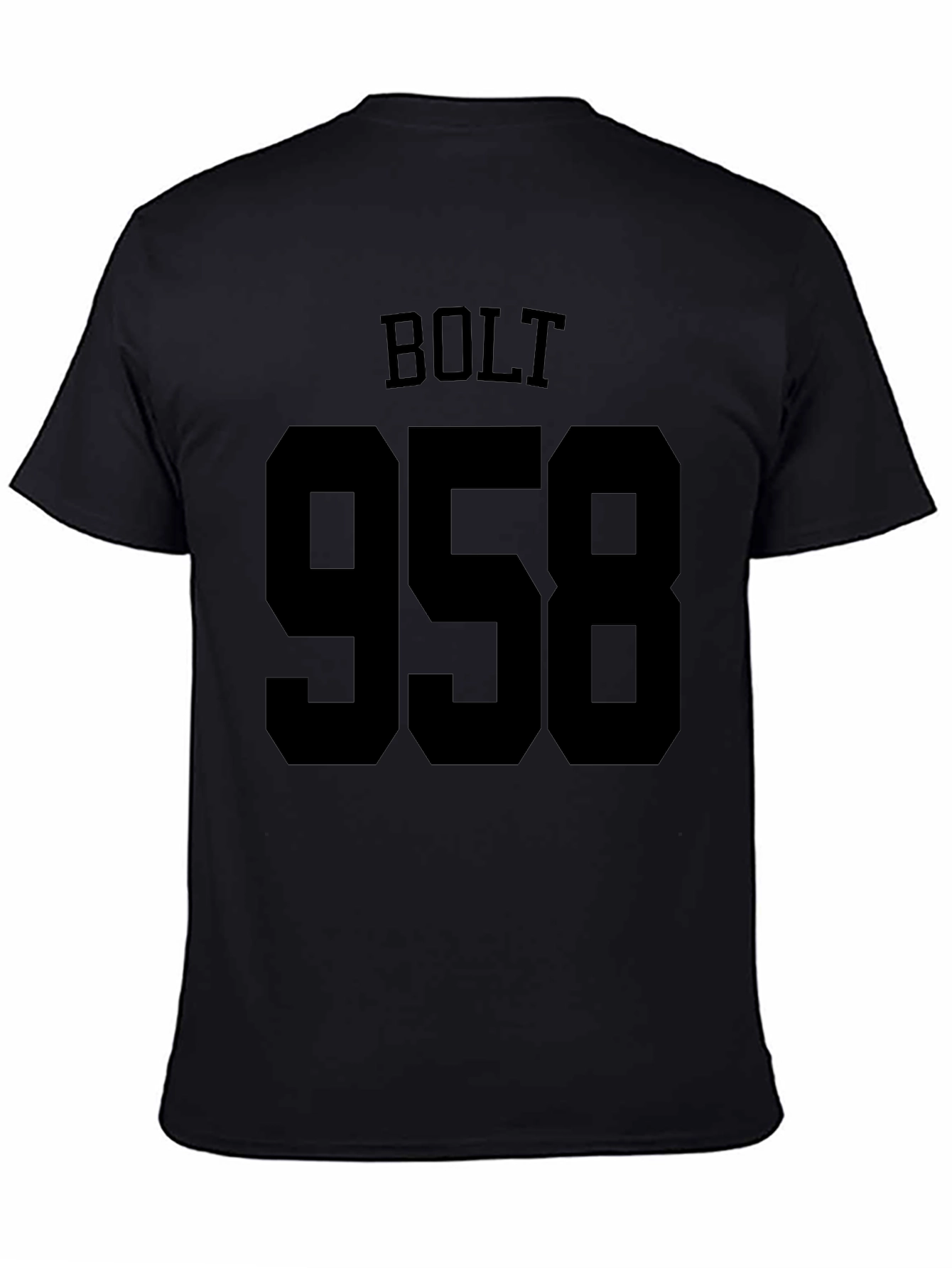 Bolt 9.58 Black Graphic Tee - Mens - 4