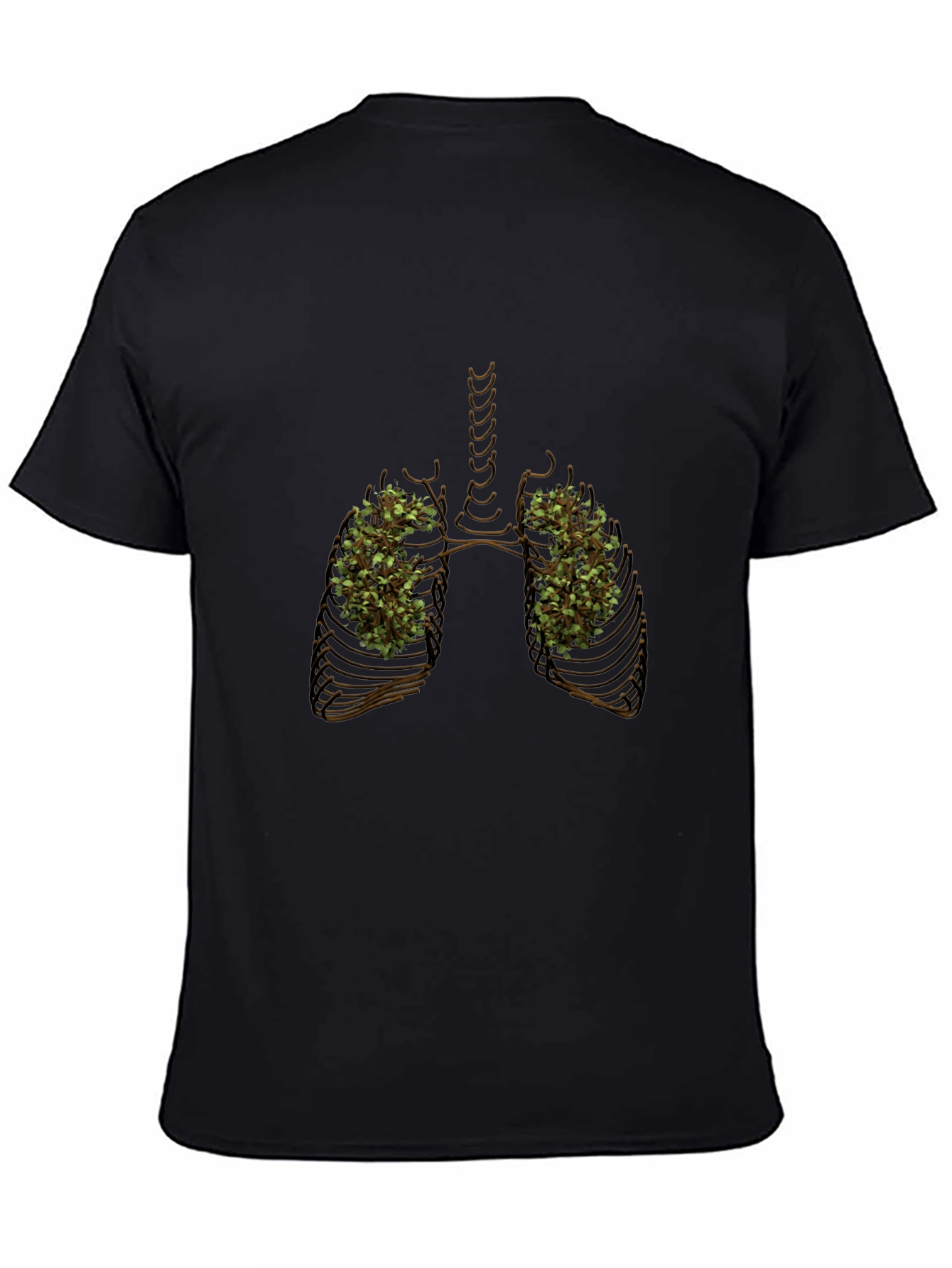 Black Lung Plant T-Shirt view 4