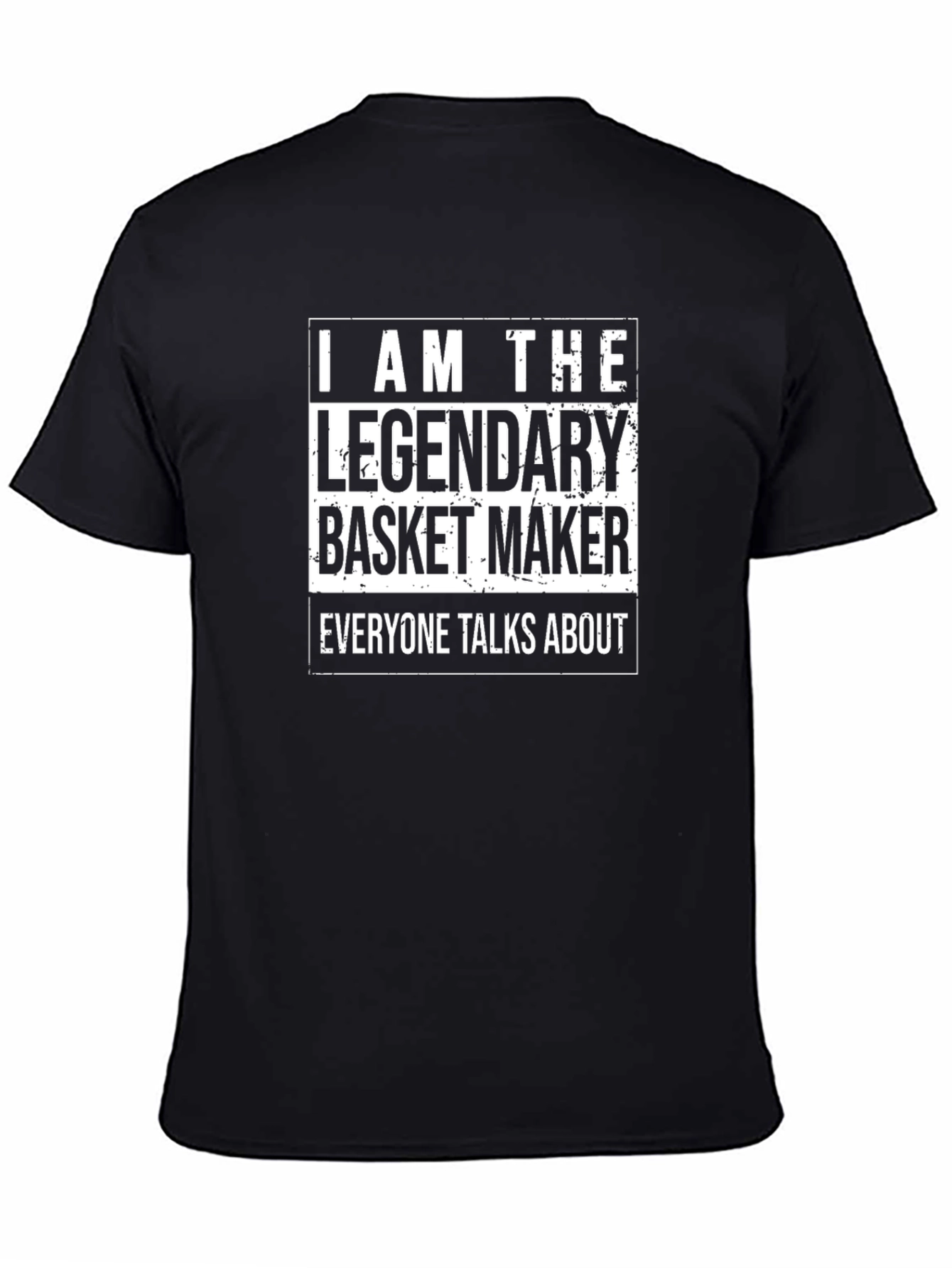 Black Legendary Basket Maker T-Shirt view 4