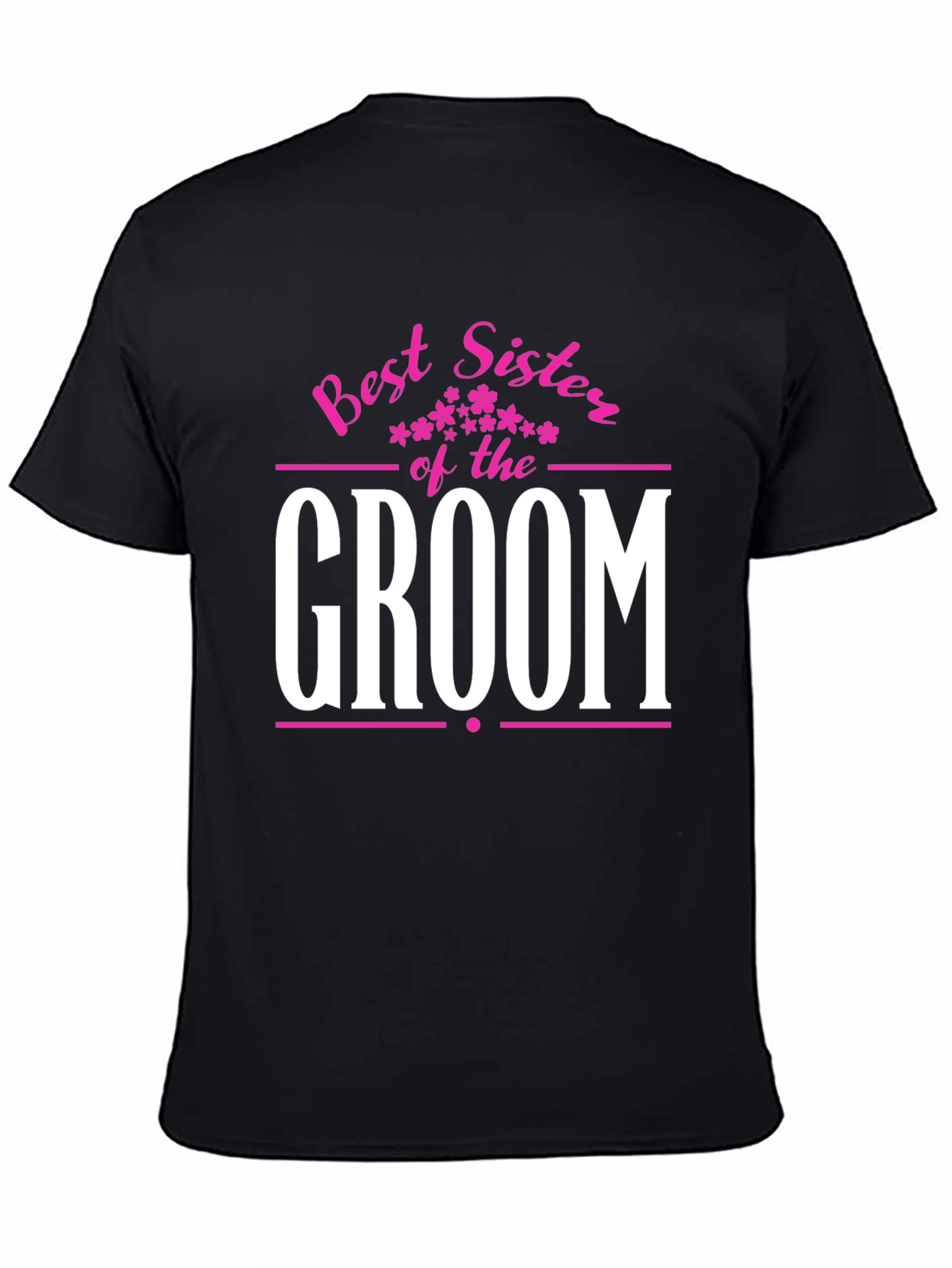 Best Sister of the Groom T-Shirt - Wedding Party - 4