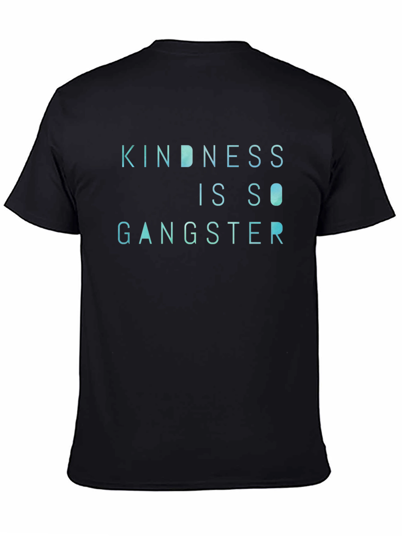 Black Kindness is so Gangster T-Shirt view 4