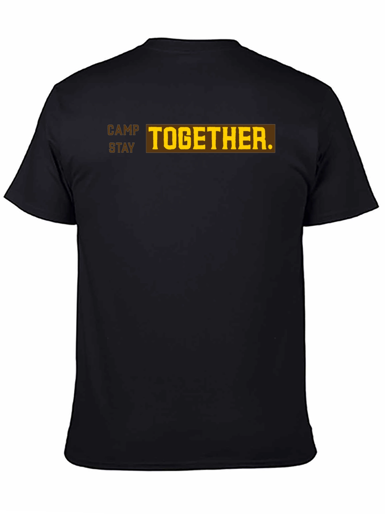 Black Camp Stay Together T-Shirt view 4