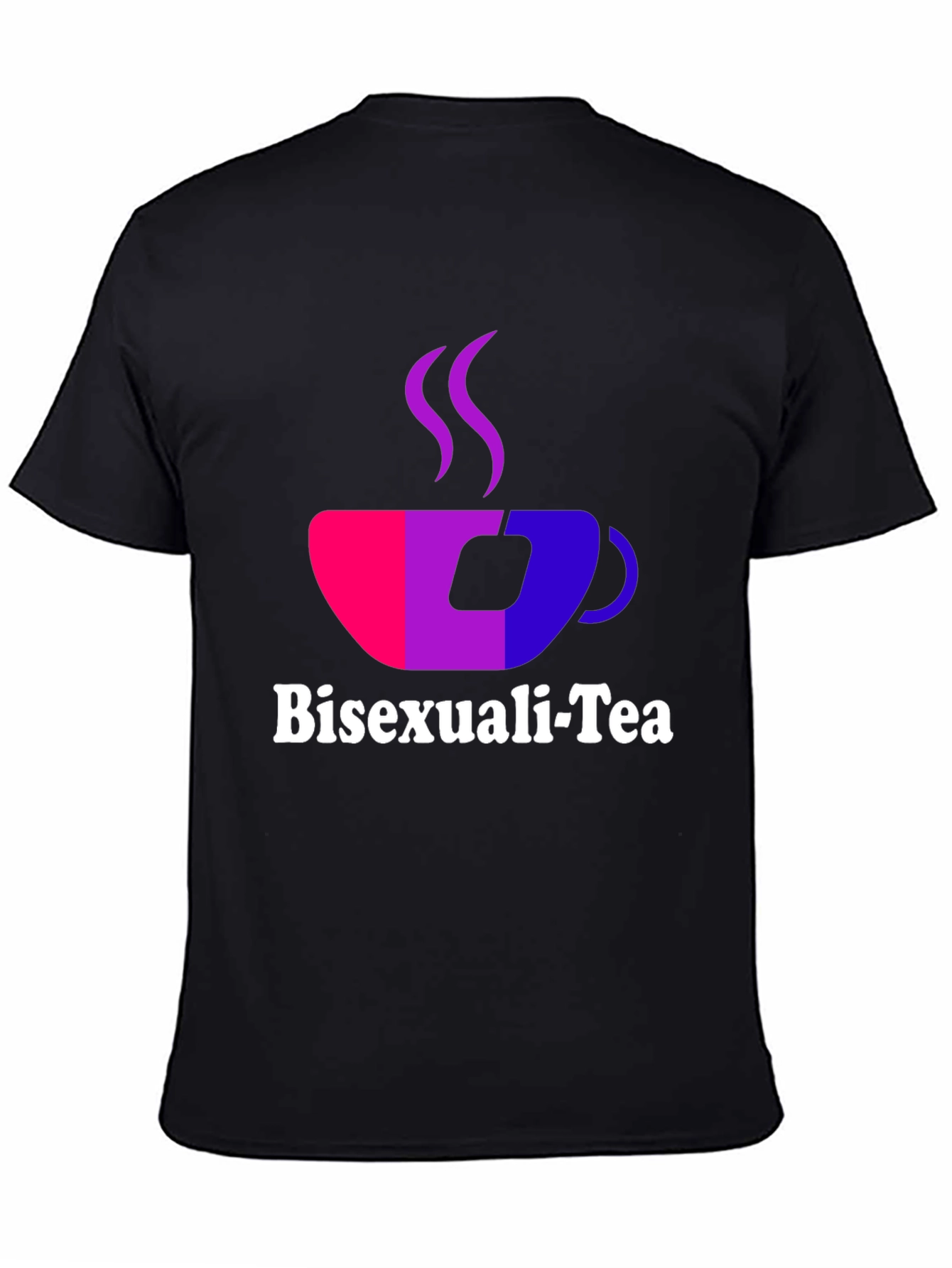 Black Bisexuali-Tea Graphic T-Shirt view 4