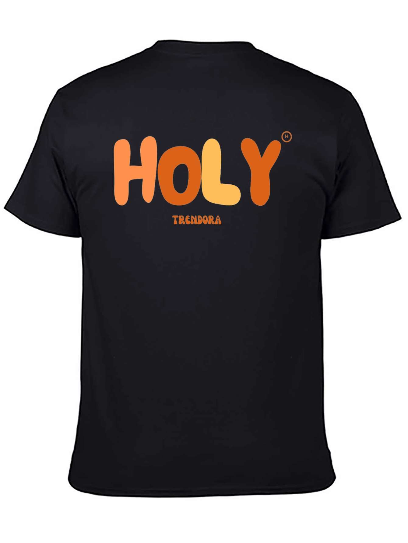 Black Holy Trendora Graphic T-Shirt - Black view 4