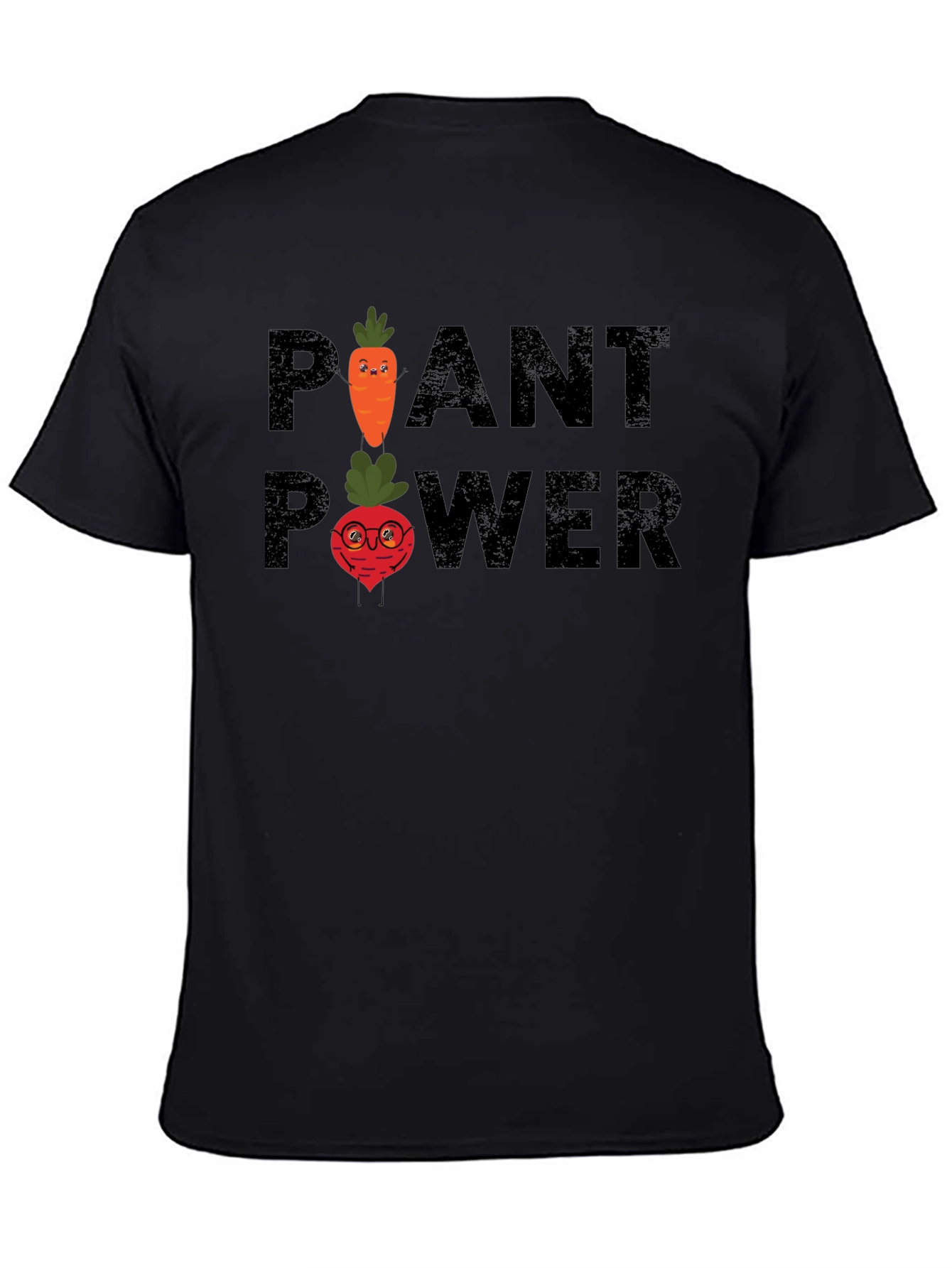 Plant Power T-Shirt - Vegan Graphic Tee - 4