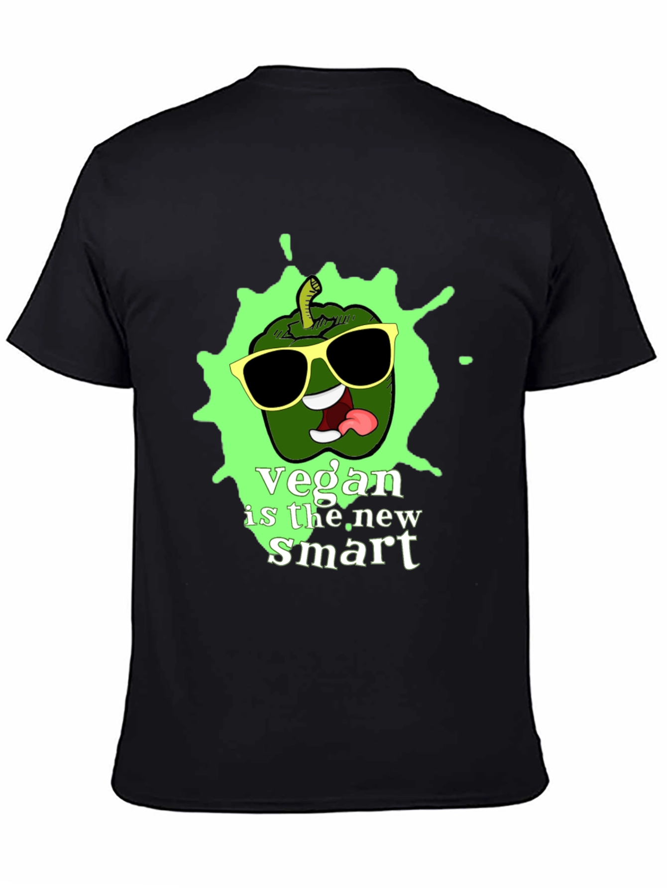 Black Vegan Is the New Smart T-Shirt view 4