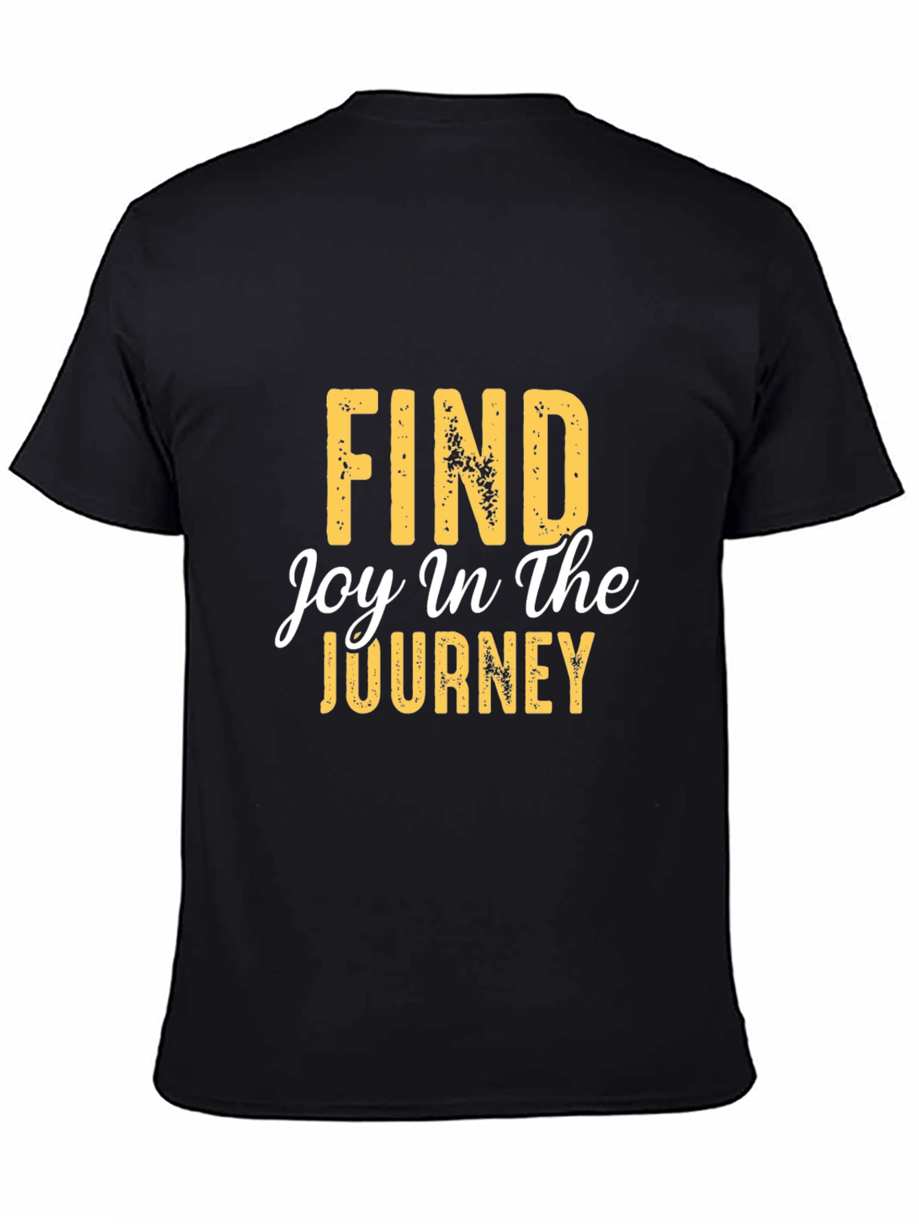 Black Find Joy in the Journey Graphic Tee view 4