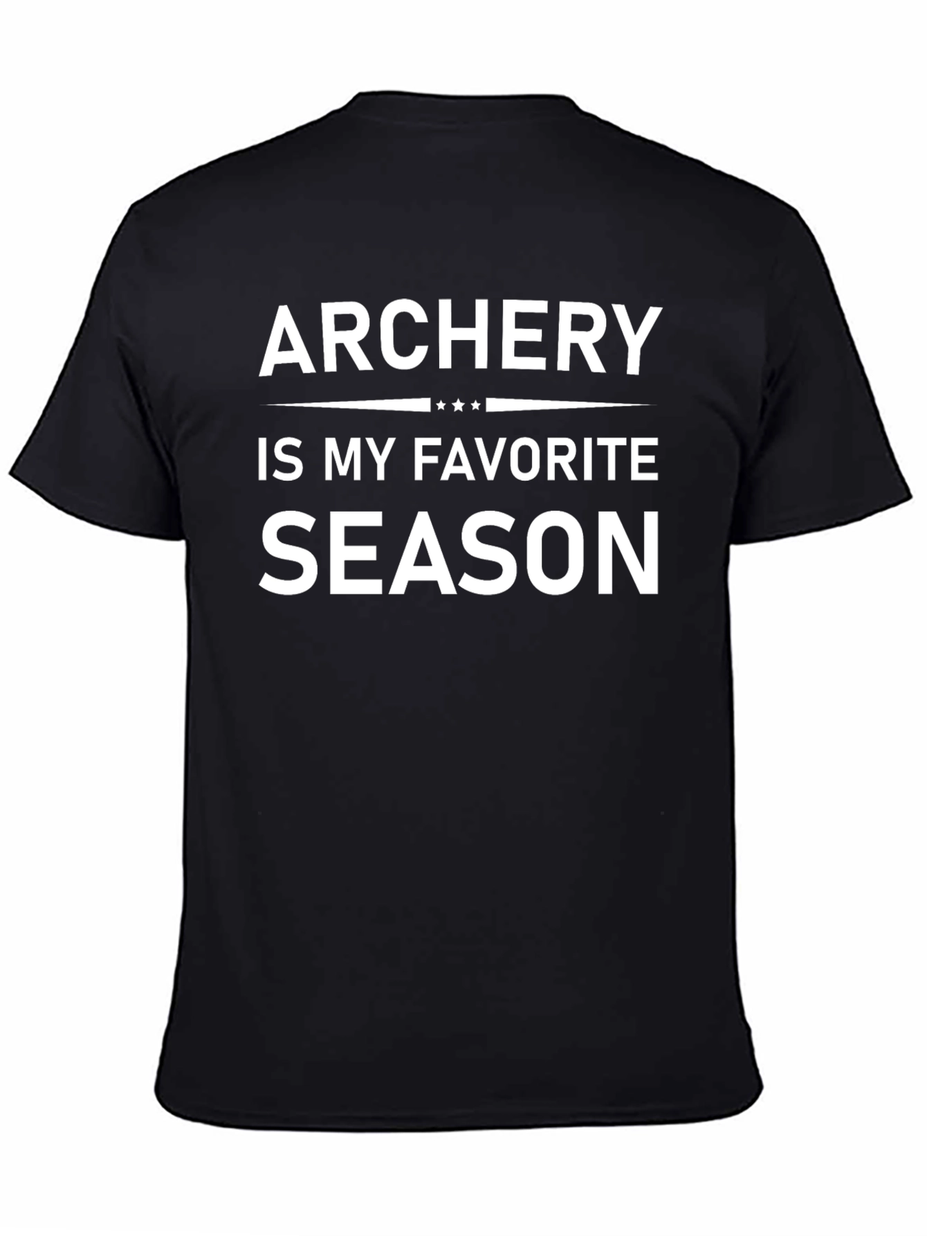 Black Archery is My Favorite Season T-Shirt view 4