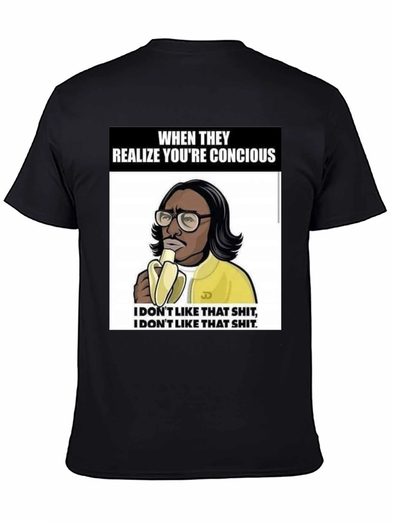 Black Conscious Banana T-Shirt view 4