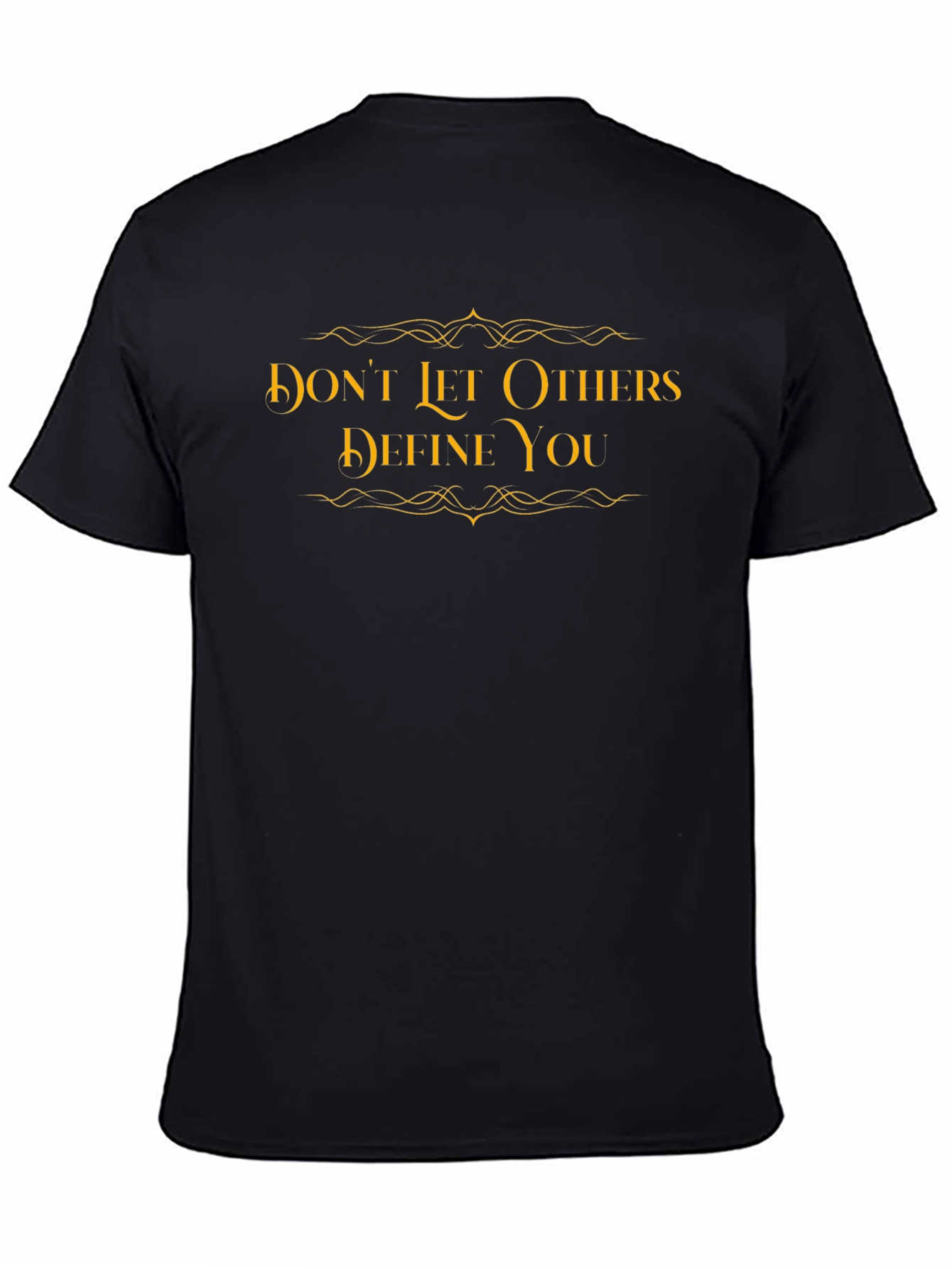 Black Empowering Black T-Shirt - Don't Let Others Define You view 4