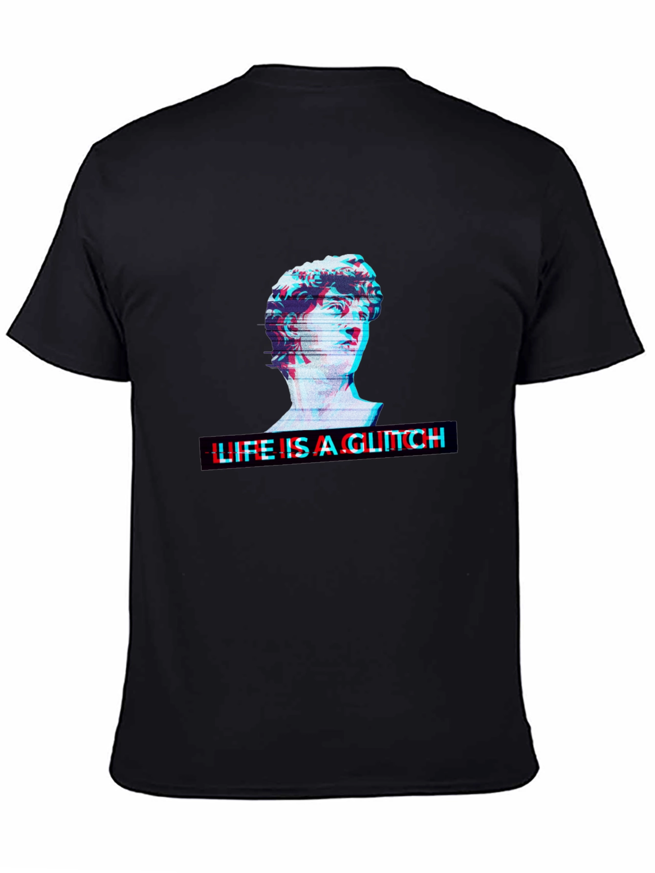 Glitch Art T-Shirt - Life is a Glitch Design - 4