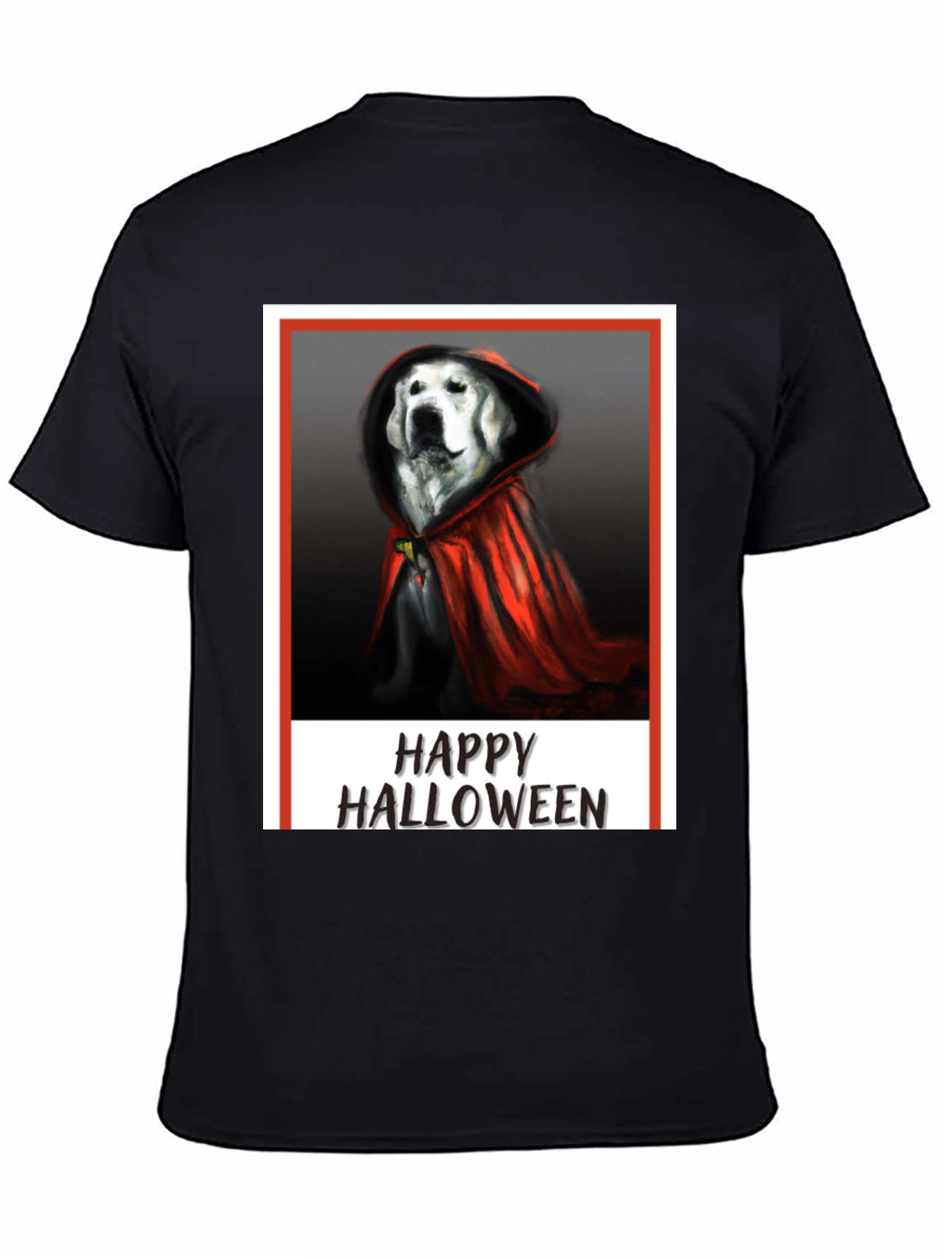 Happy Halloween Dog T-Shirt, Costume Tee - 4
