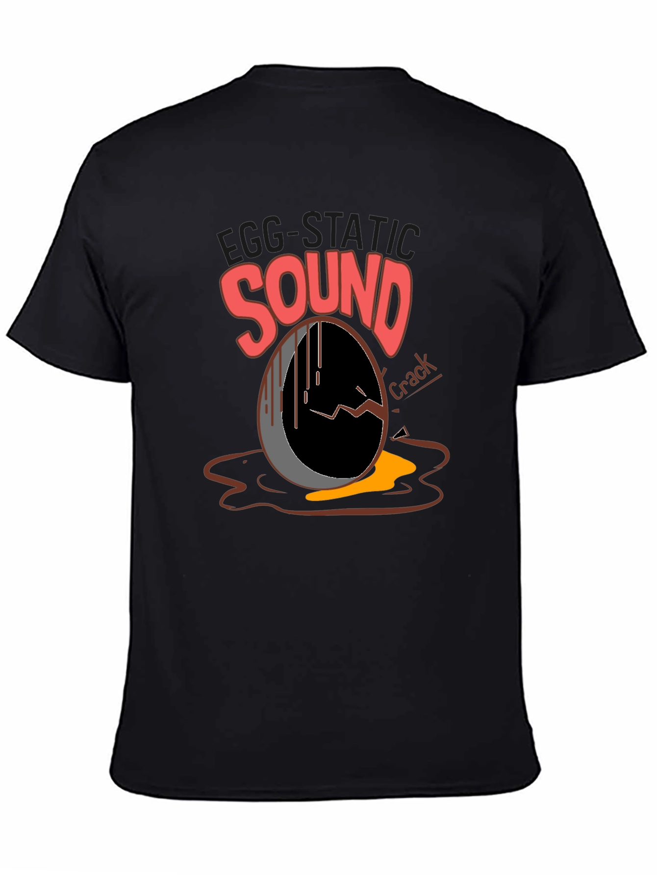 Black Egg-Static Sound T-Shirt view 4