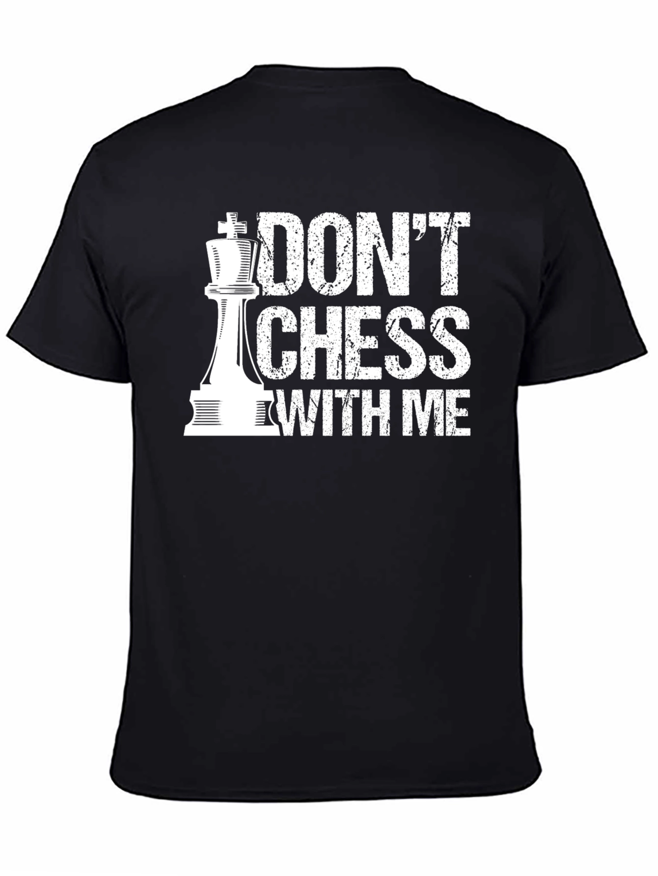 Black Don't Chess With Me T-Shirt view 4
