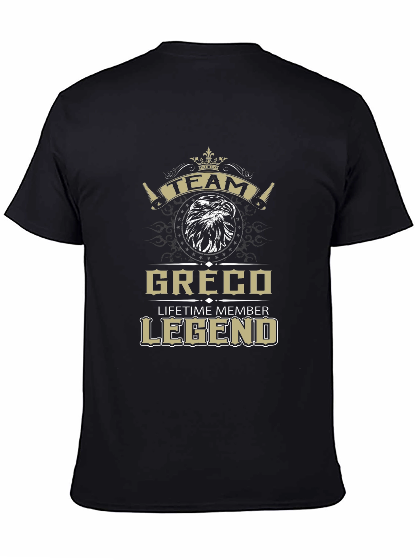 Black Greco Team Legend T-Shirt view 4