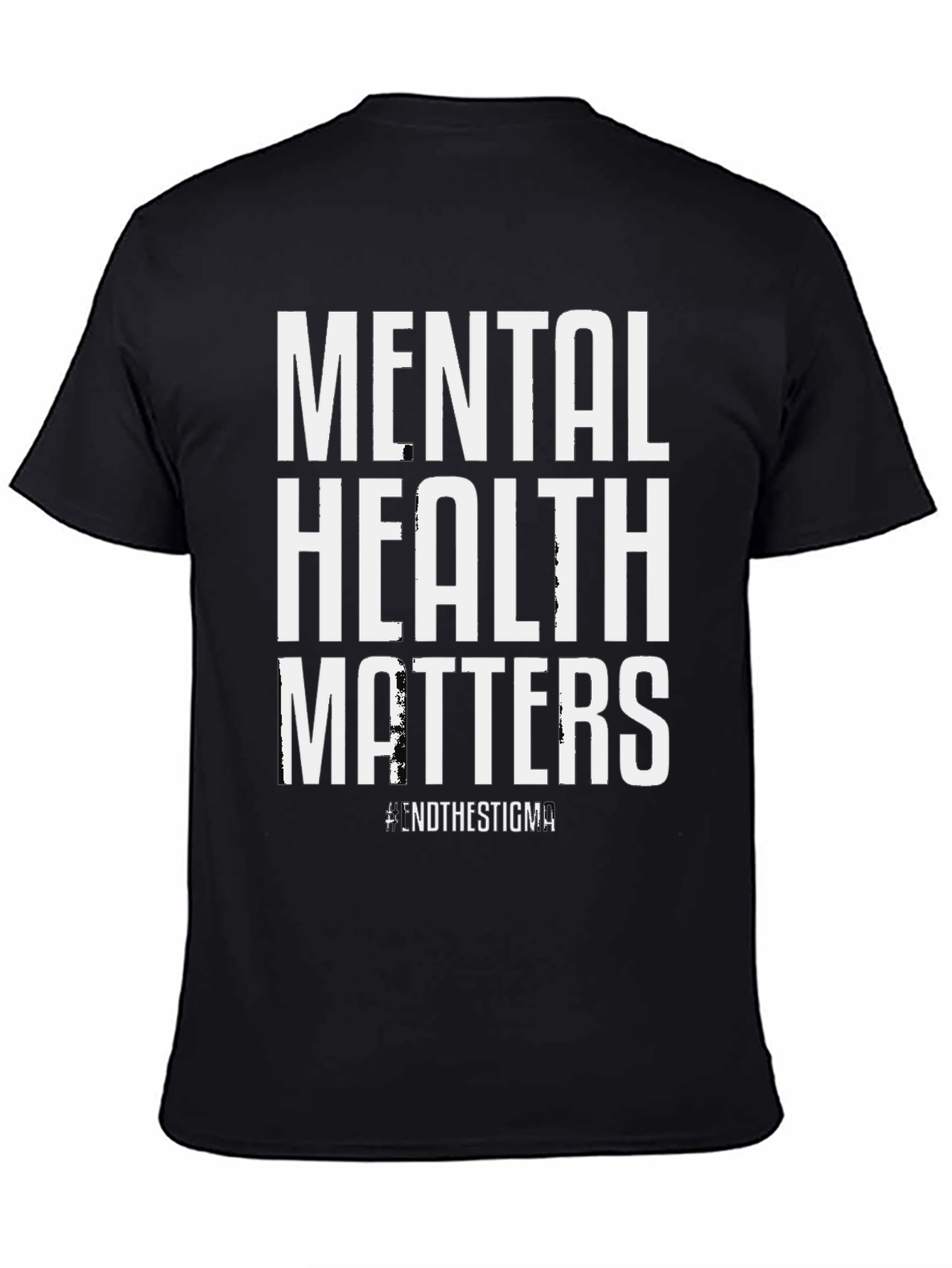 Black Mental Health Matters T-Shirt - End the Stigma view 4