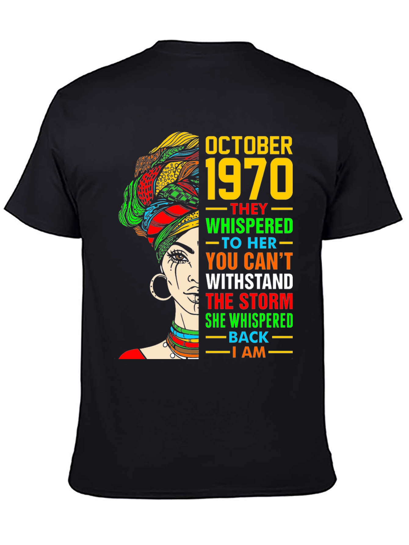 October 1970 Woman's Strength T-Shirt - 4