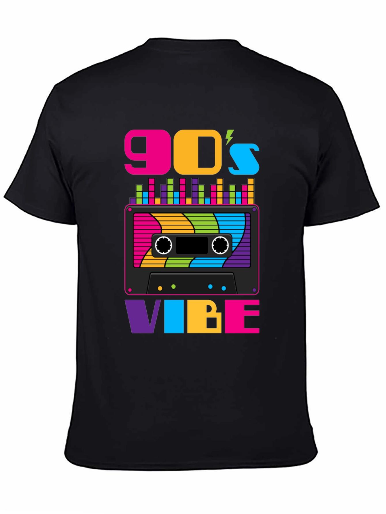 90's Vibe Cassette Graphic T-Shirt - 4