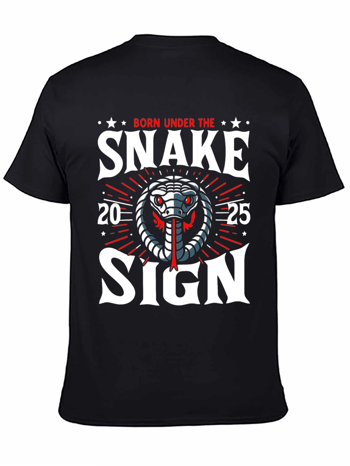 Black Snake Sign Tee - Born Under the Snake 2025 view 4