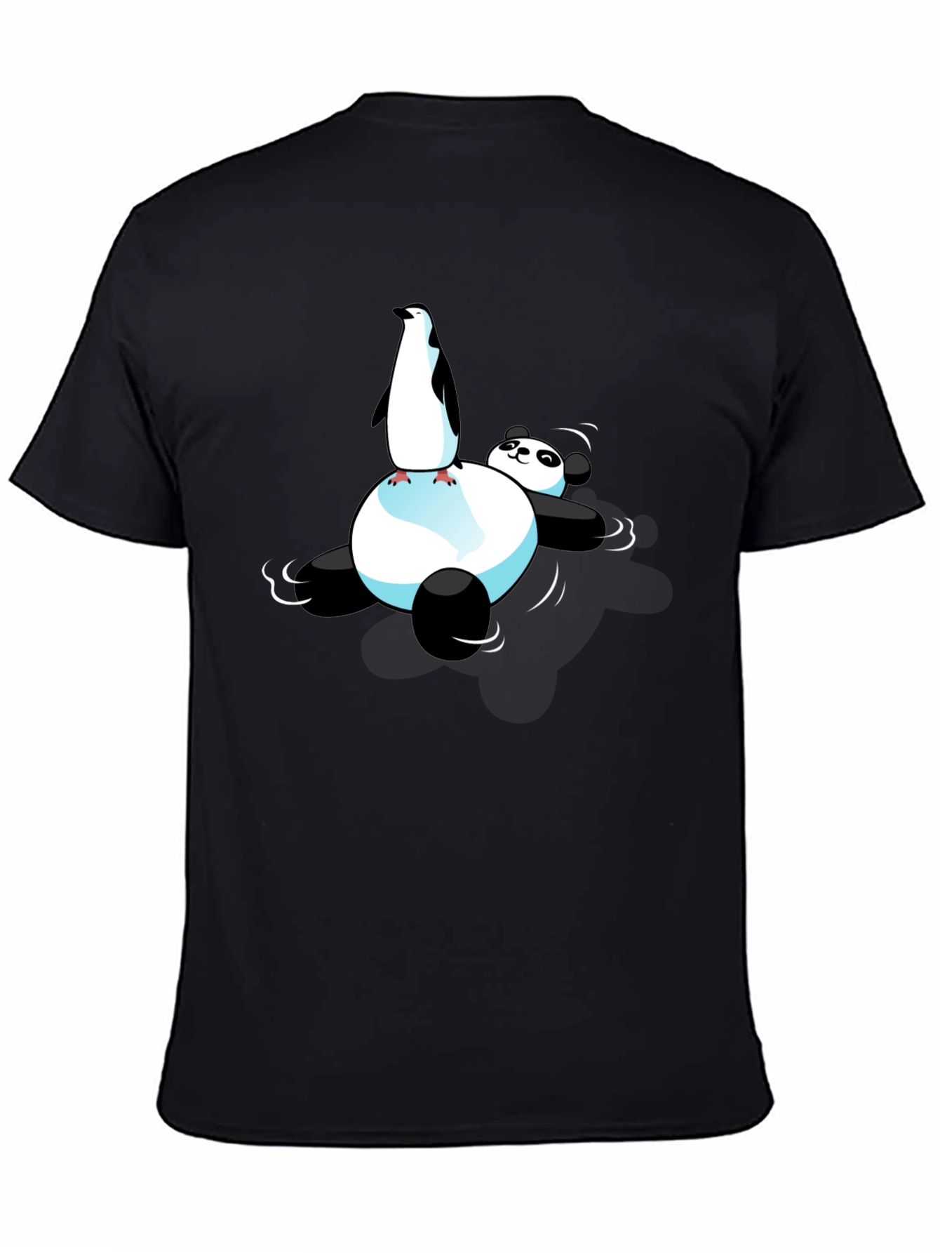 Black Penguin Panda Relax T-Shirt view 4