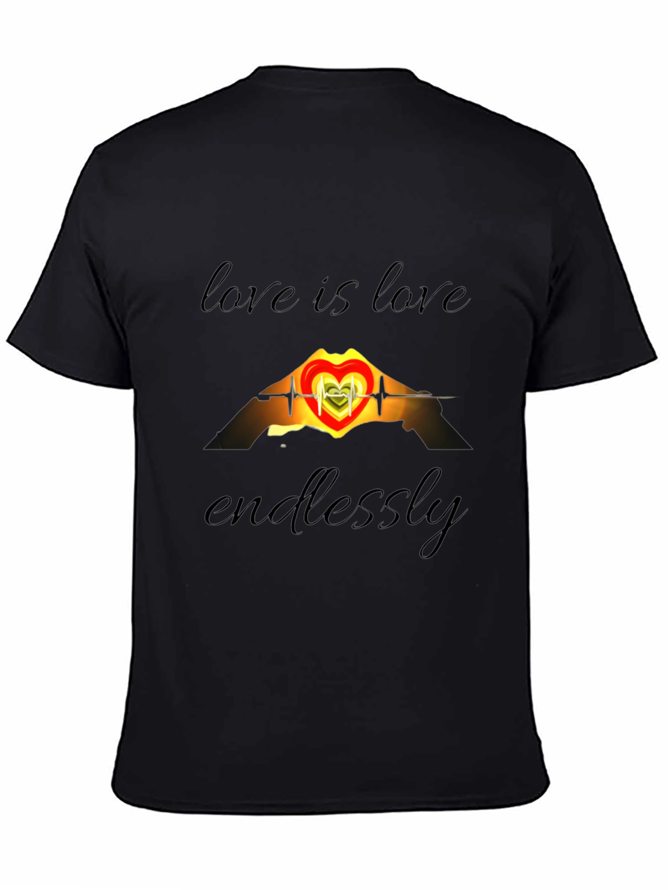 Black Love is Love T-Shirt view 4
